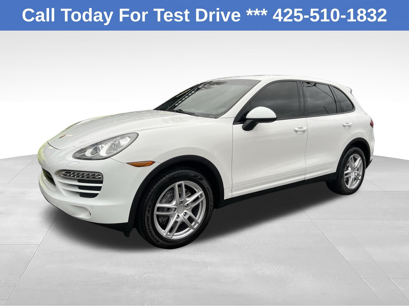White 2014 Porsche Cayenne SUV / Crossover All-Wheel Drive 8-Speed Automatic