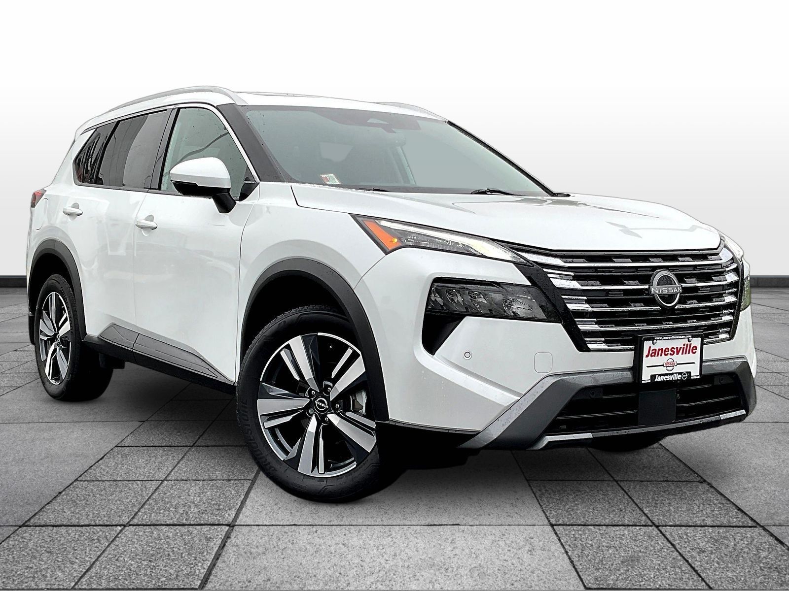 Everest White Pearl 2024 Nissan Rogue SUV / Crossover All-Wheel Drive Continuously Variable Transmission