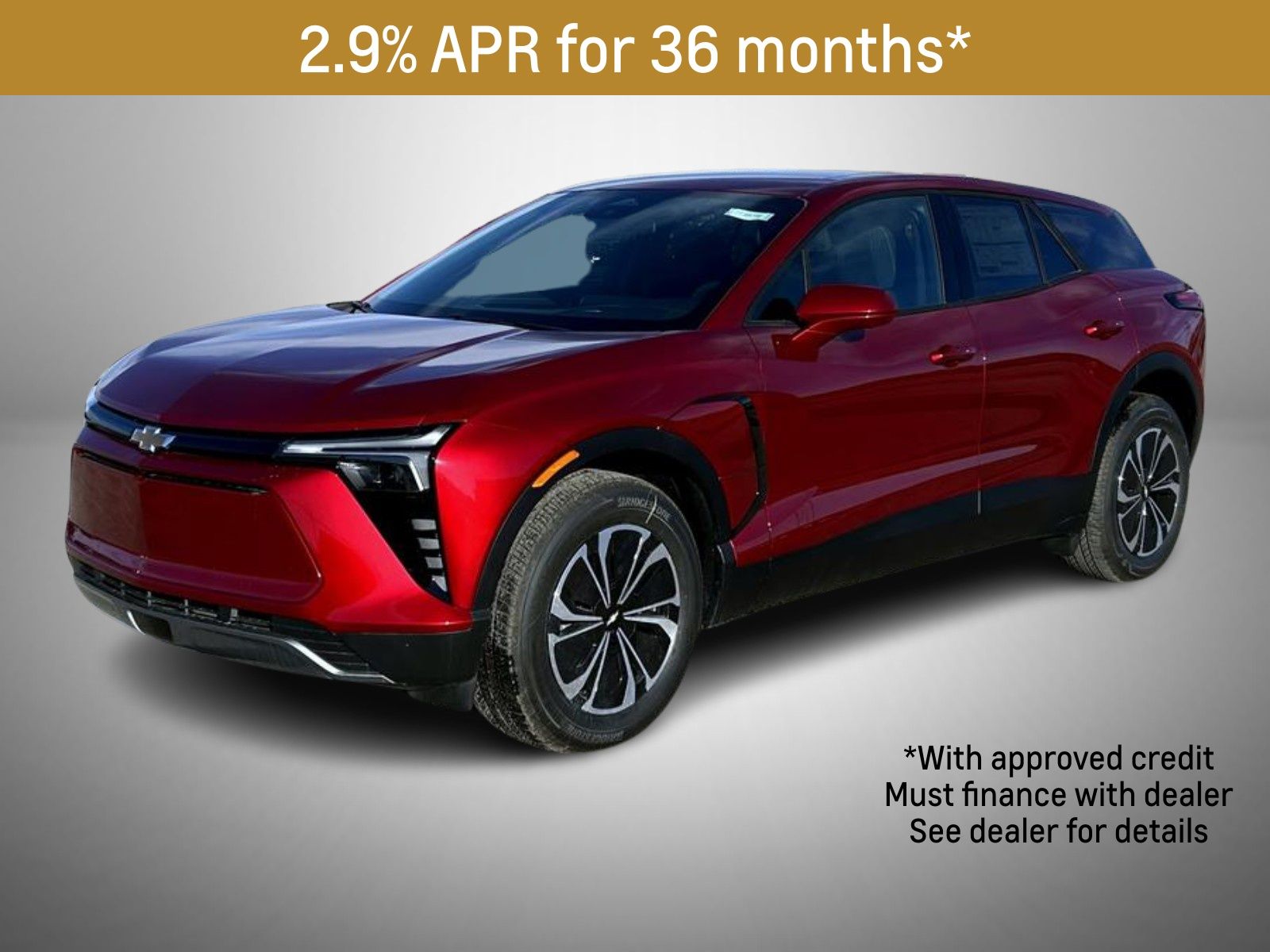 Radiant Red Tintcoat 2026 Chevrolet Blazer EV SUV / Crossover All-Wheel Drive 1-Speed Automatic