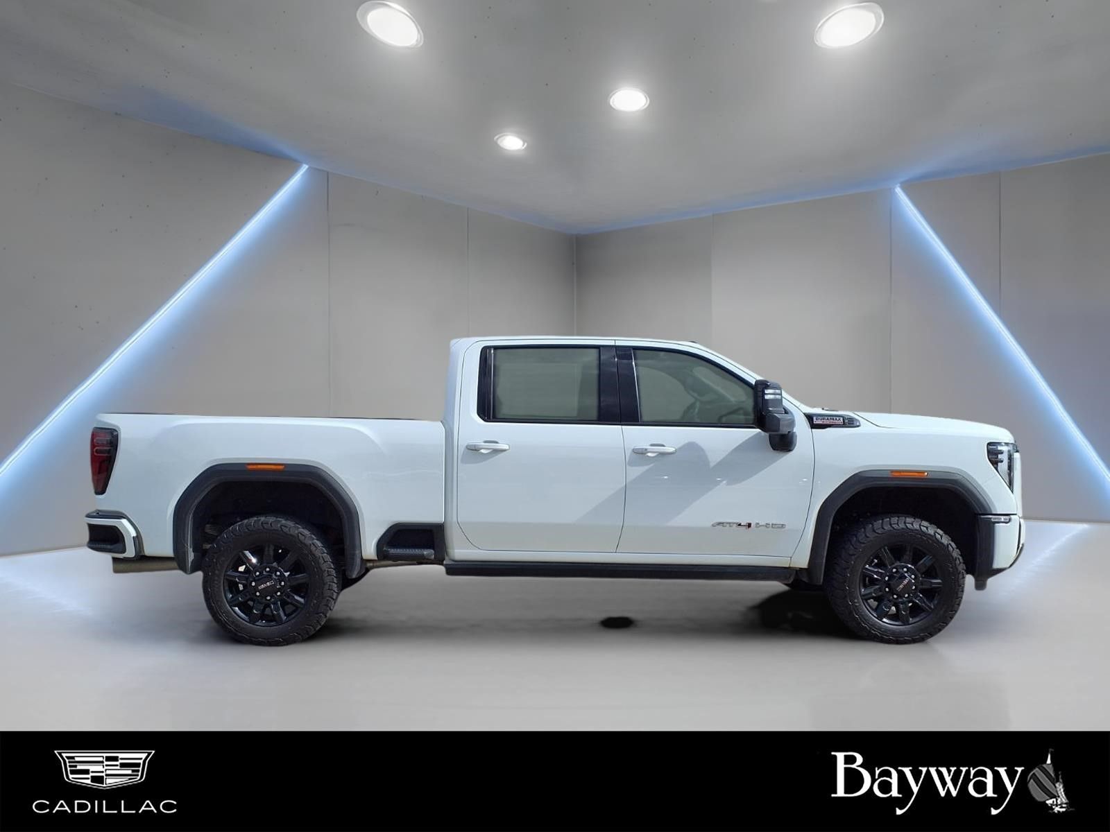 2024 GMC Sierra 2500HD AT4 White at DeMontrond Gulf Freeway