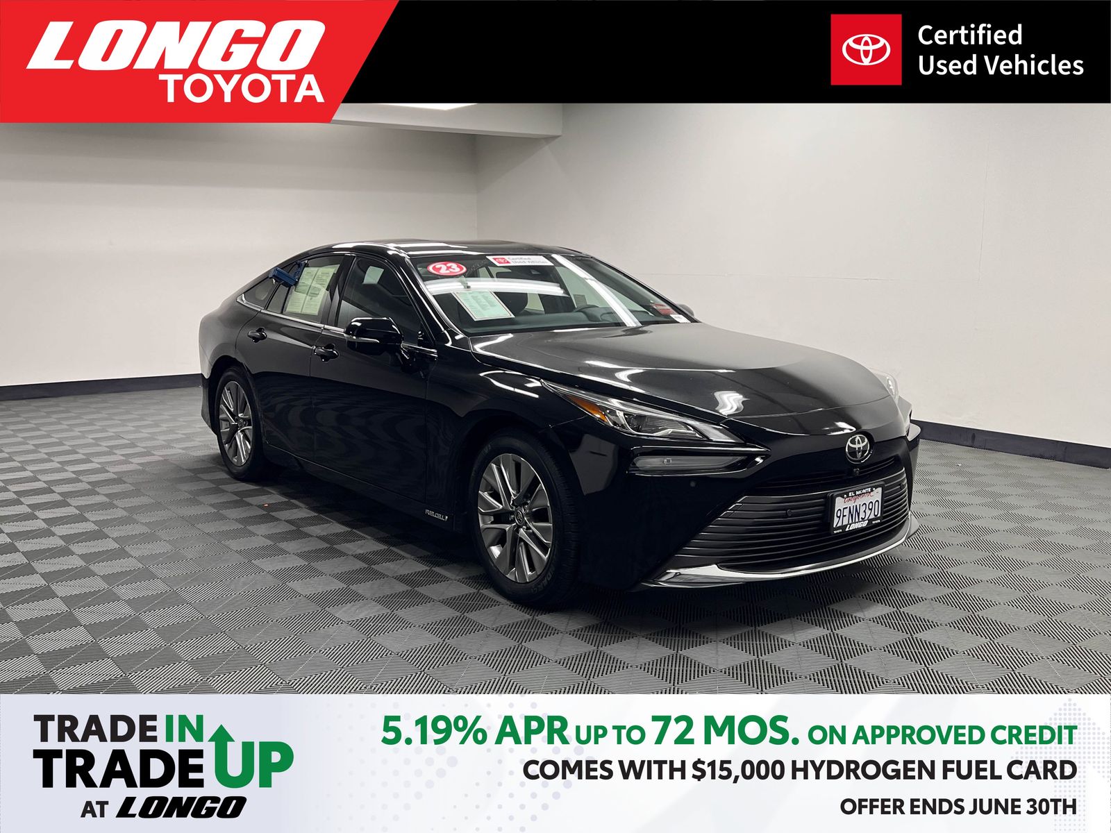 used 2023 Toyota Mirai car, priced at $12,888