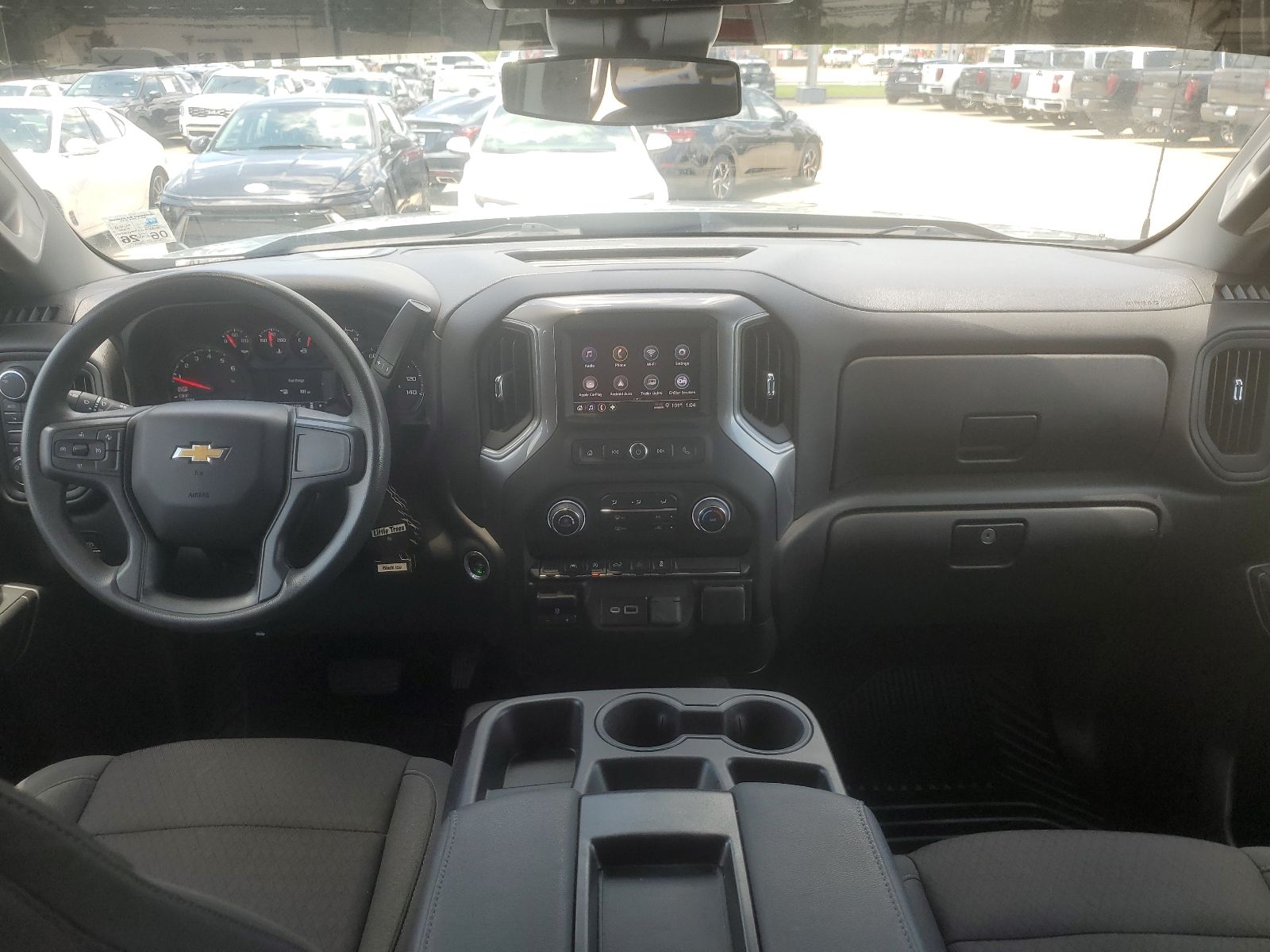 2024 Chevrolet Silverado 1500 Custom Gray at Supreme Chevrolet of Gonzales