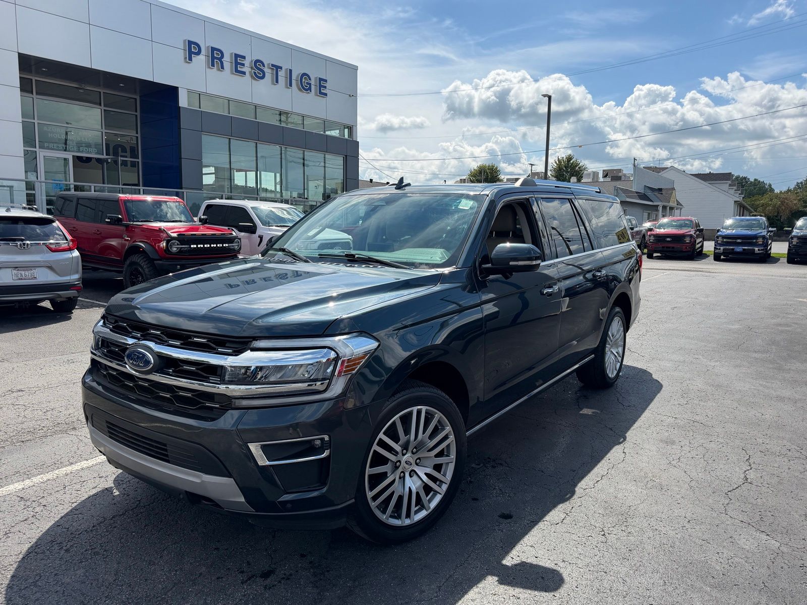Blue Metallic 2023 Ford Expedition SUV / Crossover Four-Wheel Drive Automatic