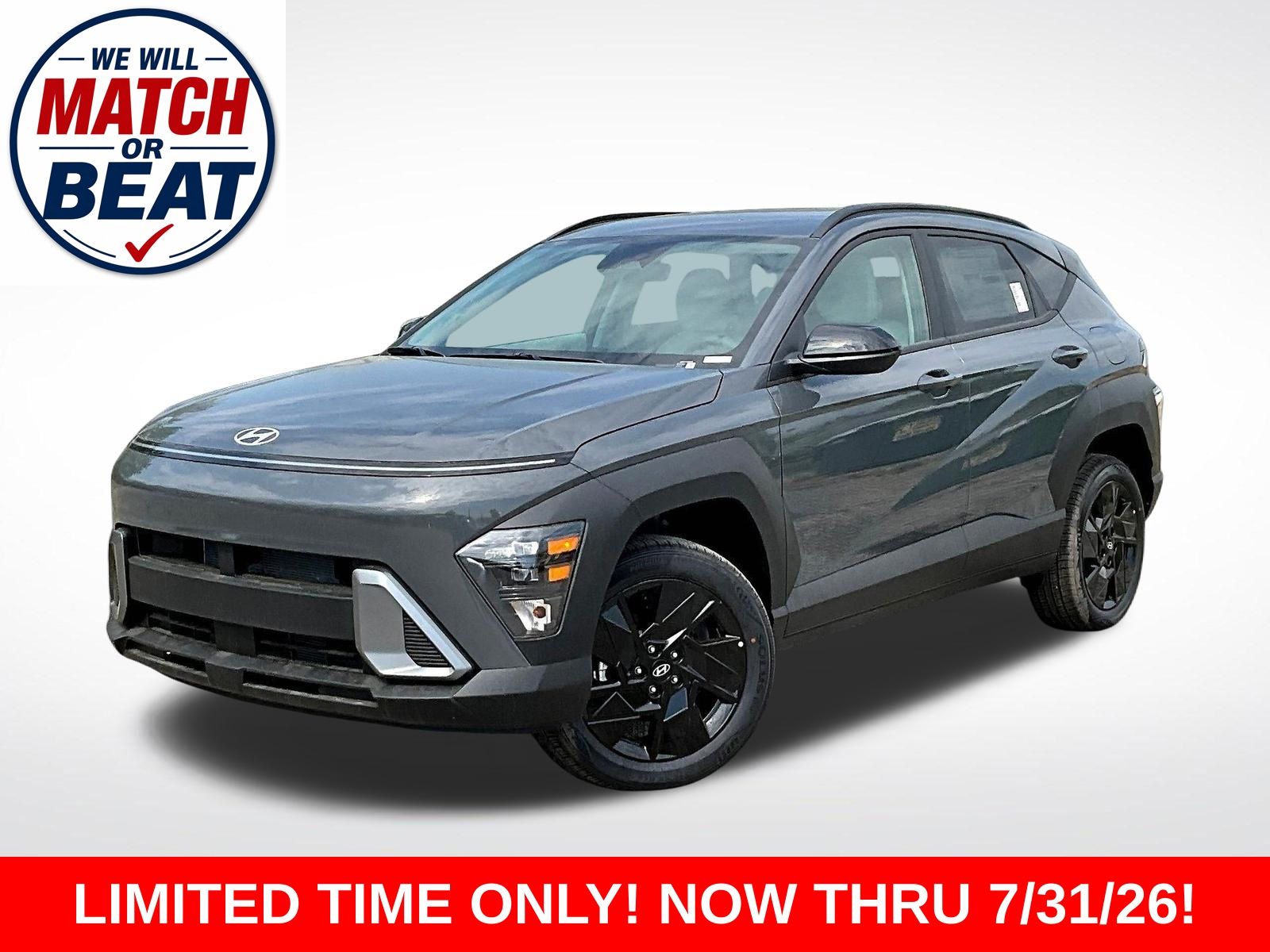 Ecotronic Gray Pearl 2026 Hyundai Kona SUV / Crossover All-Wheel Drive Continuously Variable Transmission