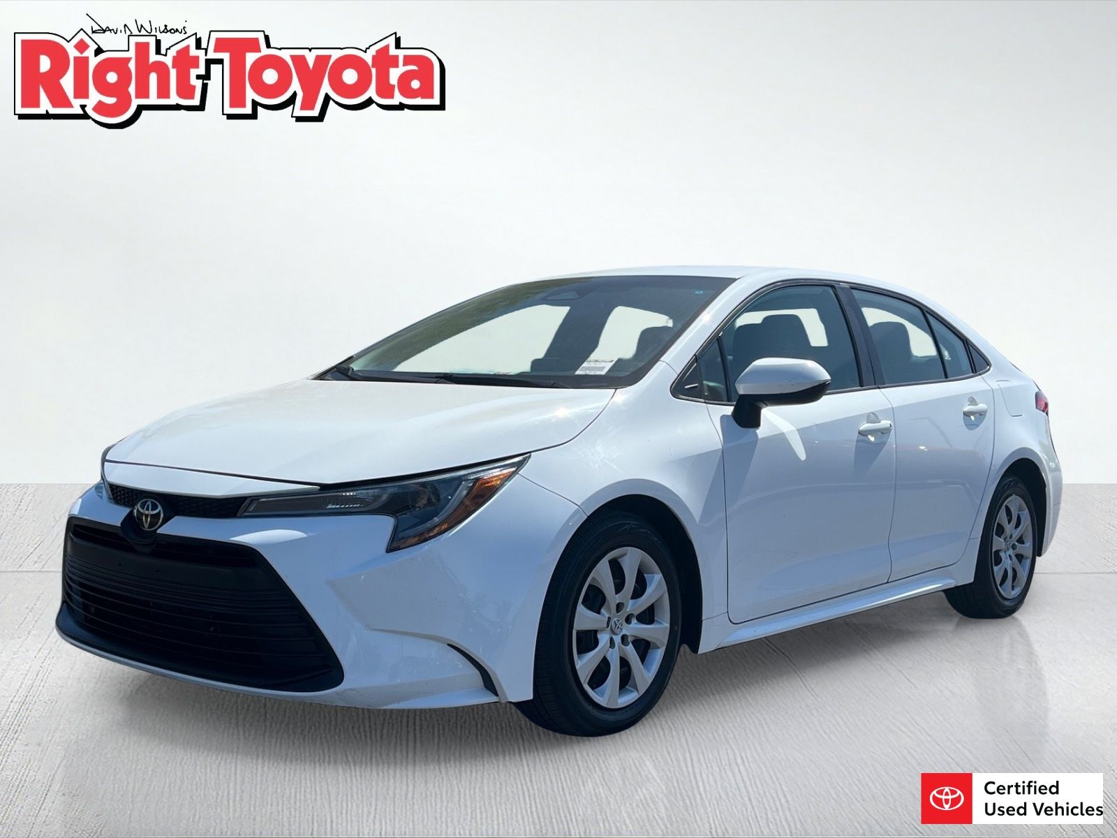 Ice Cap 2024 Toyota Corolla Sedan Front-Wheel Drive Continuously Variable Transmission