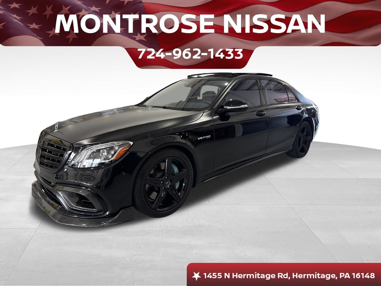 2020 Mercedes-Benz S-Class S AMG 63 4MATIC Sedan AWD
