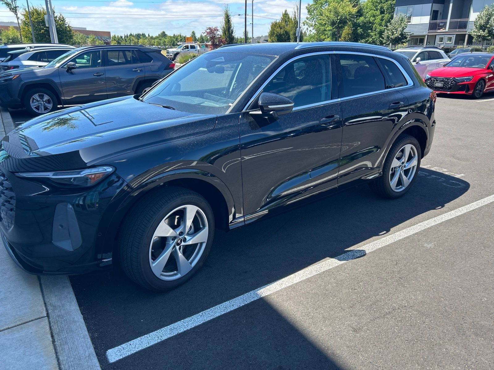 Black Metallic 2025 Audi Q5 SUV / Crossover All-Wheel Drive 7-Speed Automatic
