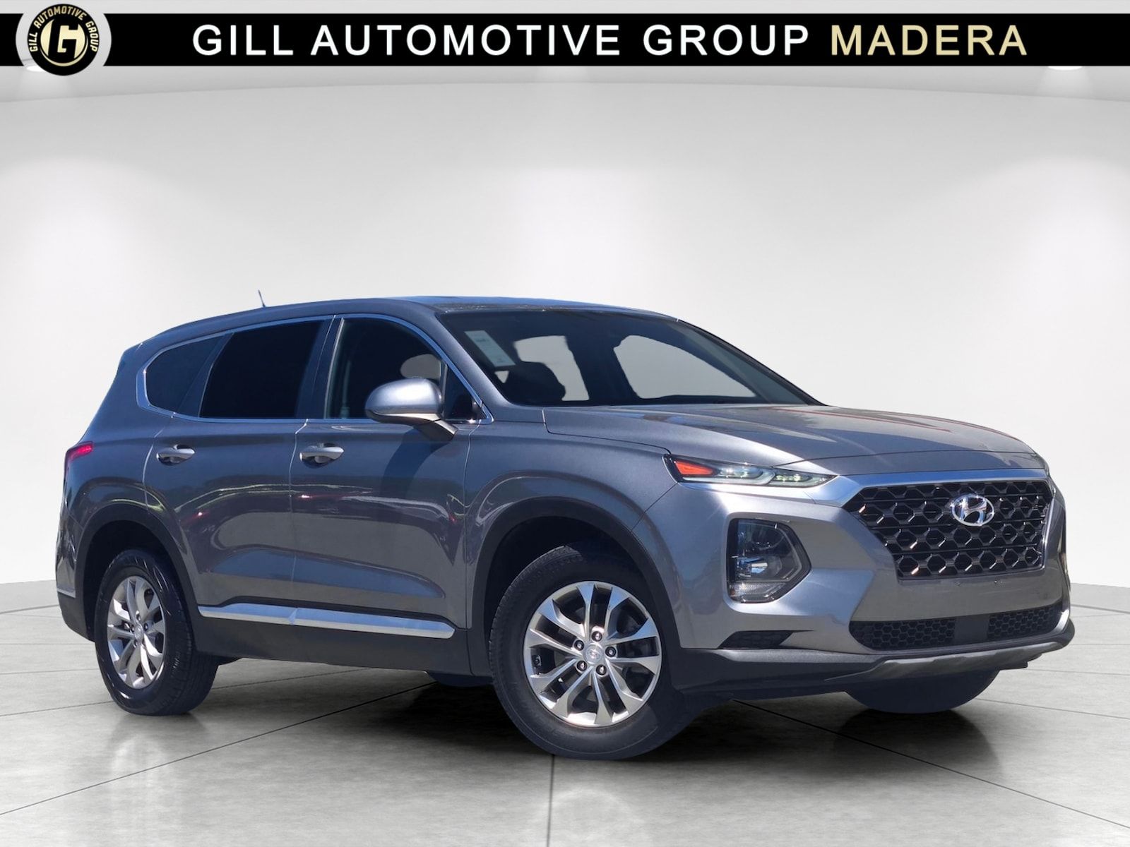 Machine Gray 2019 Hyundai Santa Fe SUV / Crossover Front-Wheel Drive 8-Speed Automatic