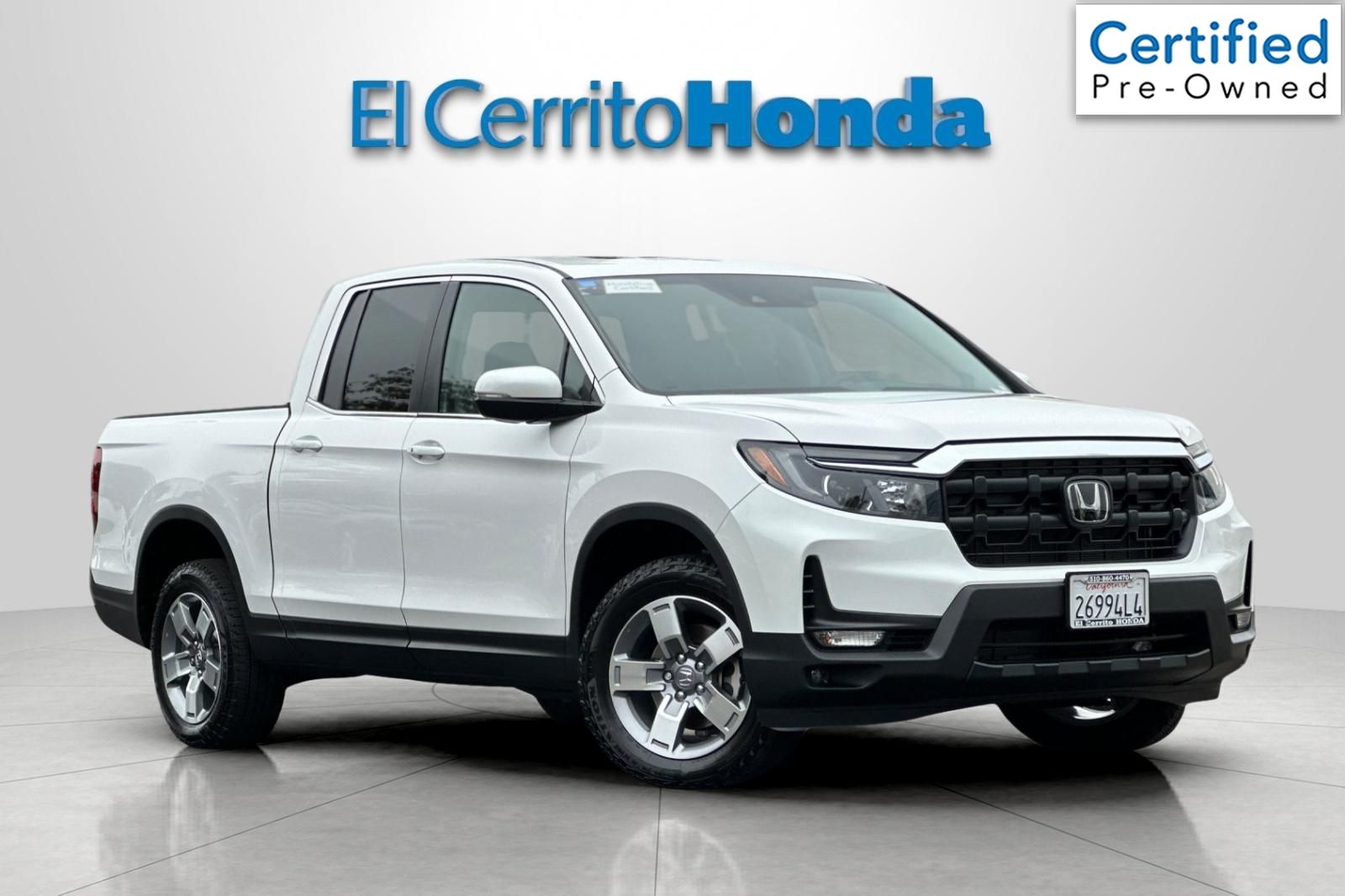 Platinum White Pearl 2026 Honda Ridgeline Pickup Truck All-Wheel Drive 9-Speed Automatic