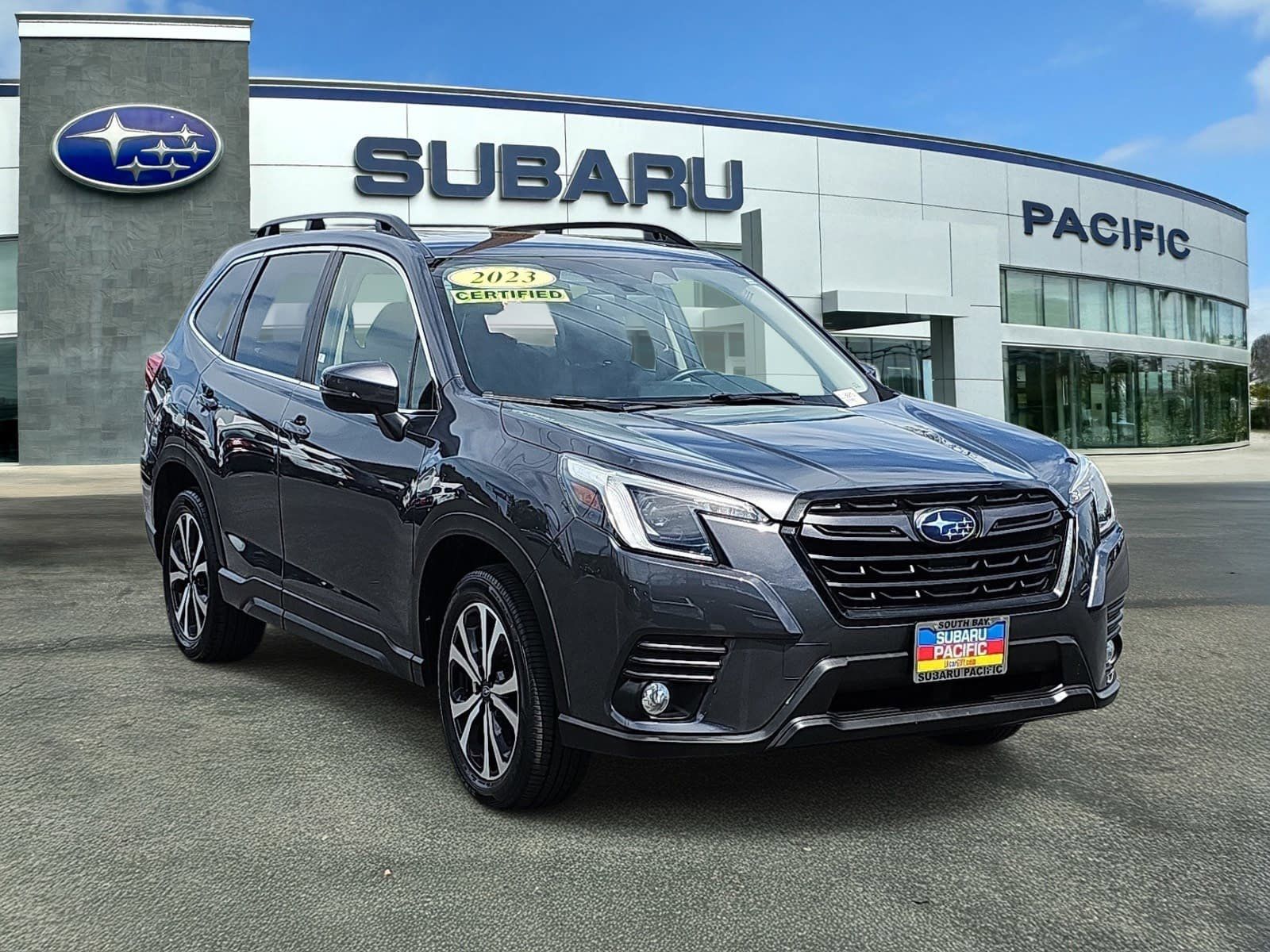 Magnetite Gray Metallic 2023 Subaru Forester Limited Crossover AWD SUV / Crossover All-Wheel Drive Continuously Variable Transmission