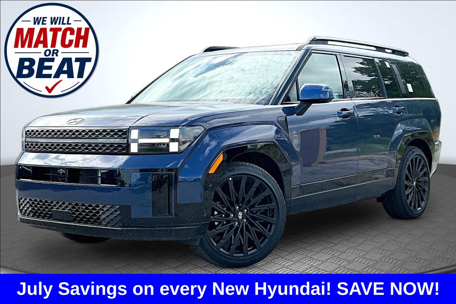 Atlantis Blue 2026 Hyundai Santa Fe SUV / Crossover All-Wheel Drive 8-Speed Automatic