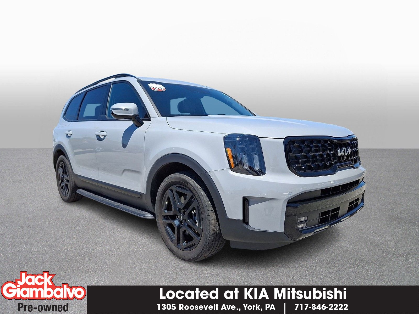 Wolf Gray 2024 Kia Telluride SX-Prestige X-Line AWD SUV / Crossover All-Wheel Drive 8-Speed Automatic