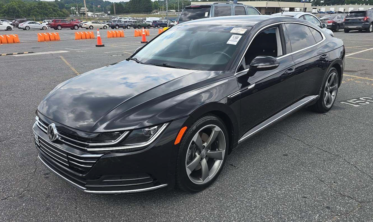 Black 2020 Volkswagen Arteon Sedan Front-Wheel Drive 8-Speed Automatic