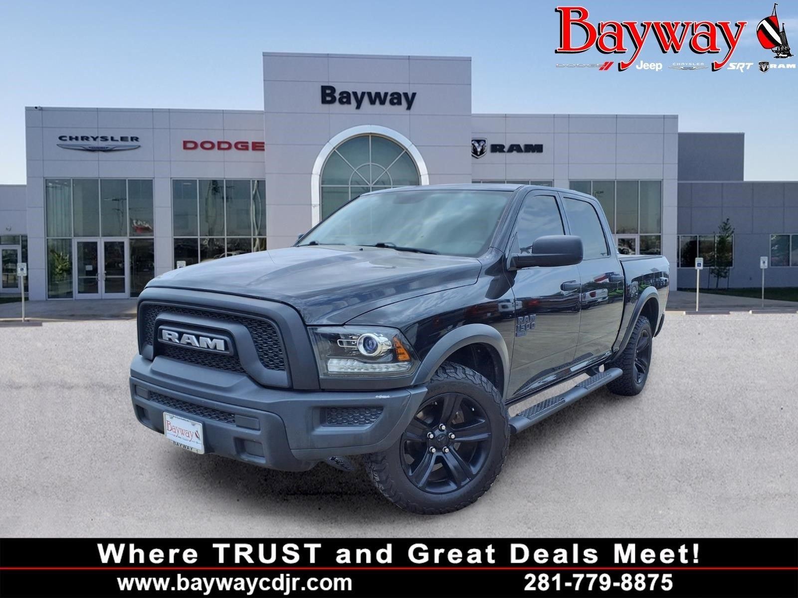 2022 Ram 1500 Classic Warlock Black at Victoria Chrysler Dodge Jeep Ram
