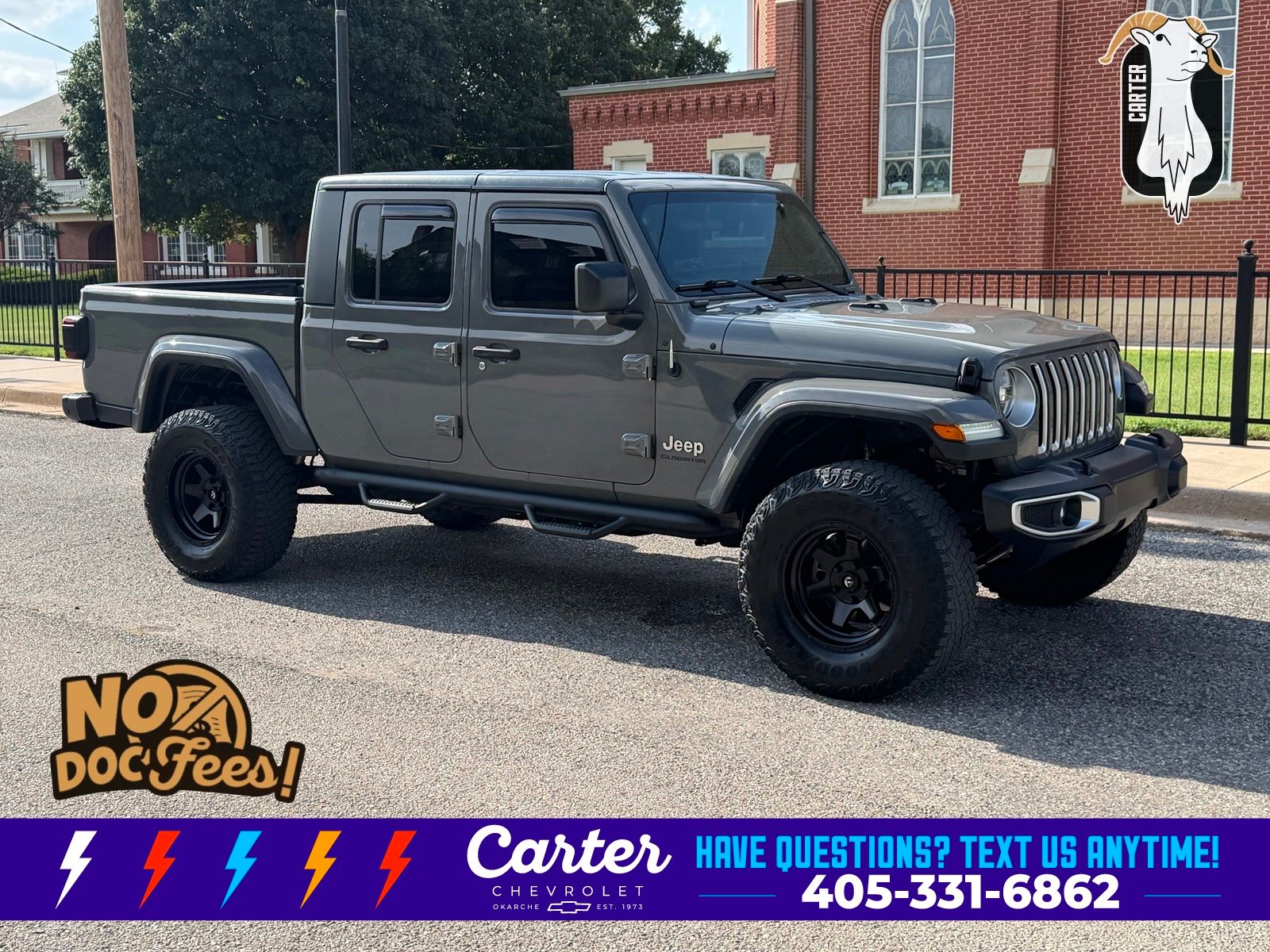 Sting-Gray Clearcoat 2020 Jeep Gladiator Pickup Truck Four-Wheel Drive 8-Speed Automatic