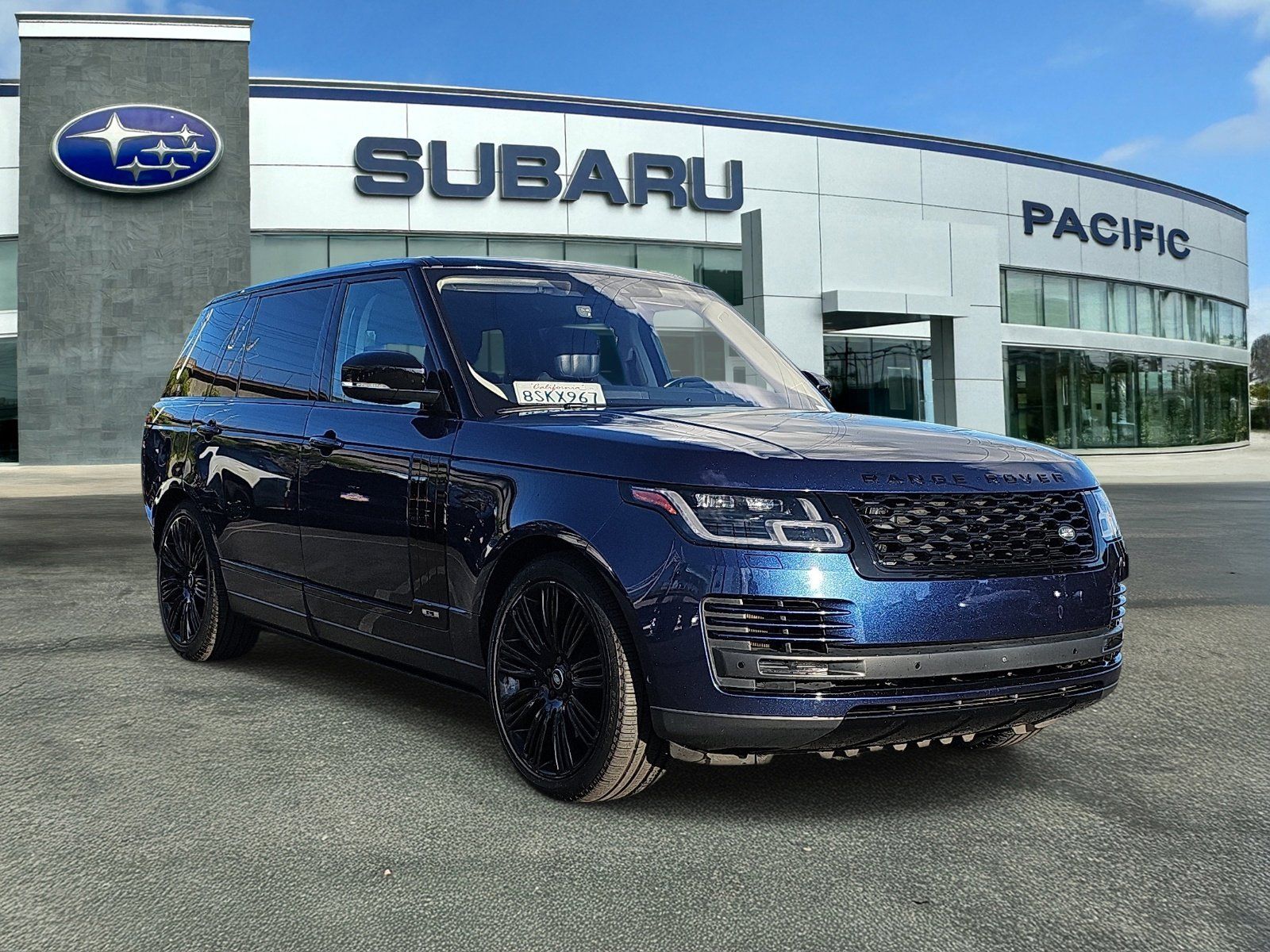 Blue 2019 Land Rover Range Rover V8 Supercharged LWB 4WD SUV / Crossover All-Wheel Drive 8-Speed Automatic