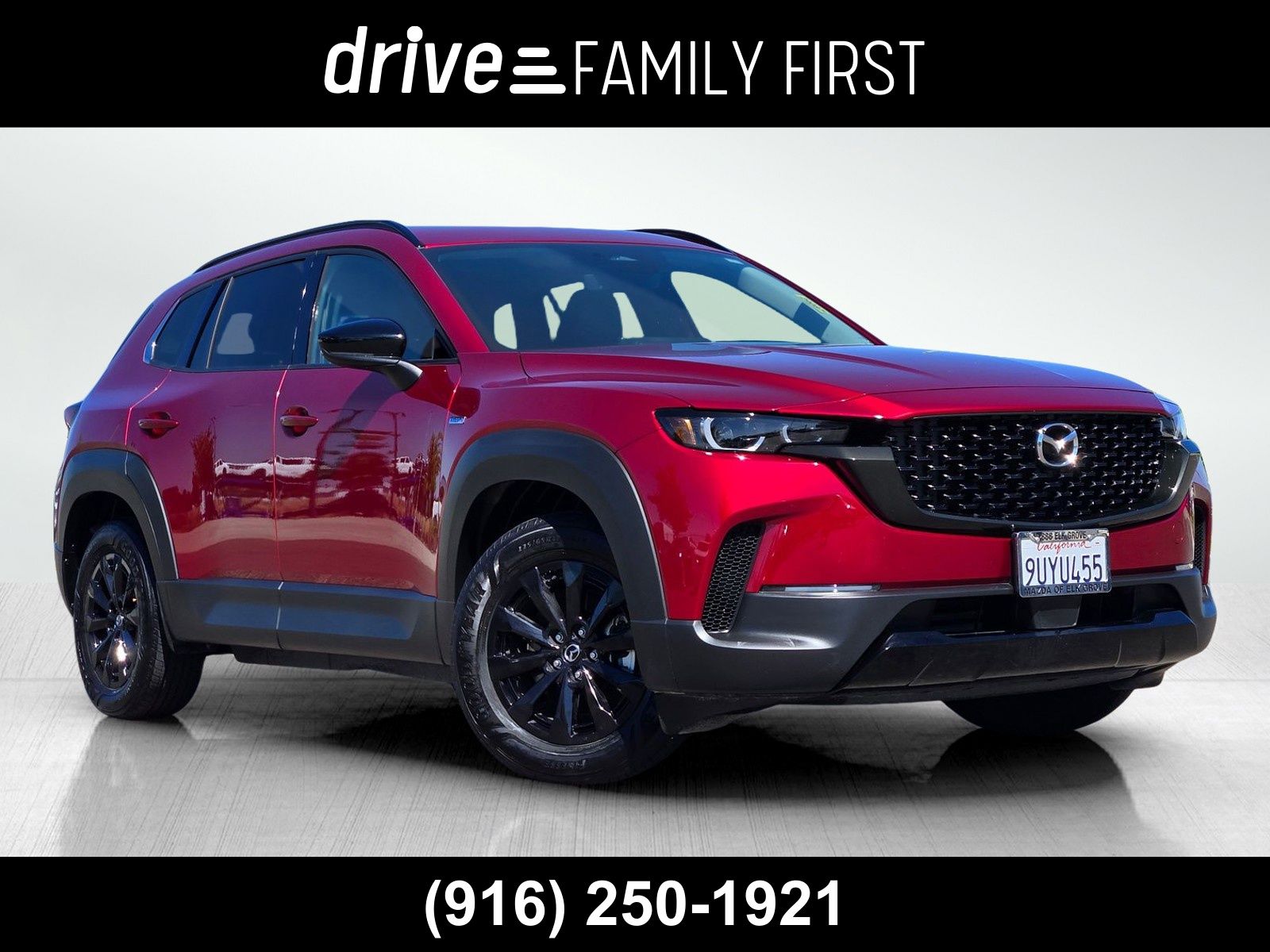 Red Crystal 2025 Mazda CX-50 Hybrid Premium AWD SUV / Crossover All-Wheel Drive Continuously Variable Transmission