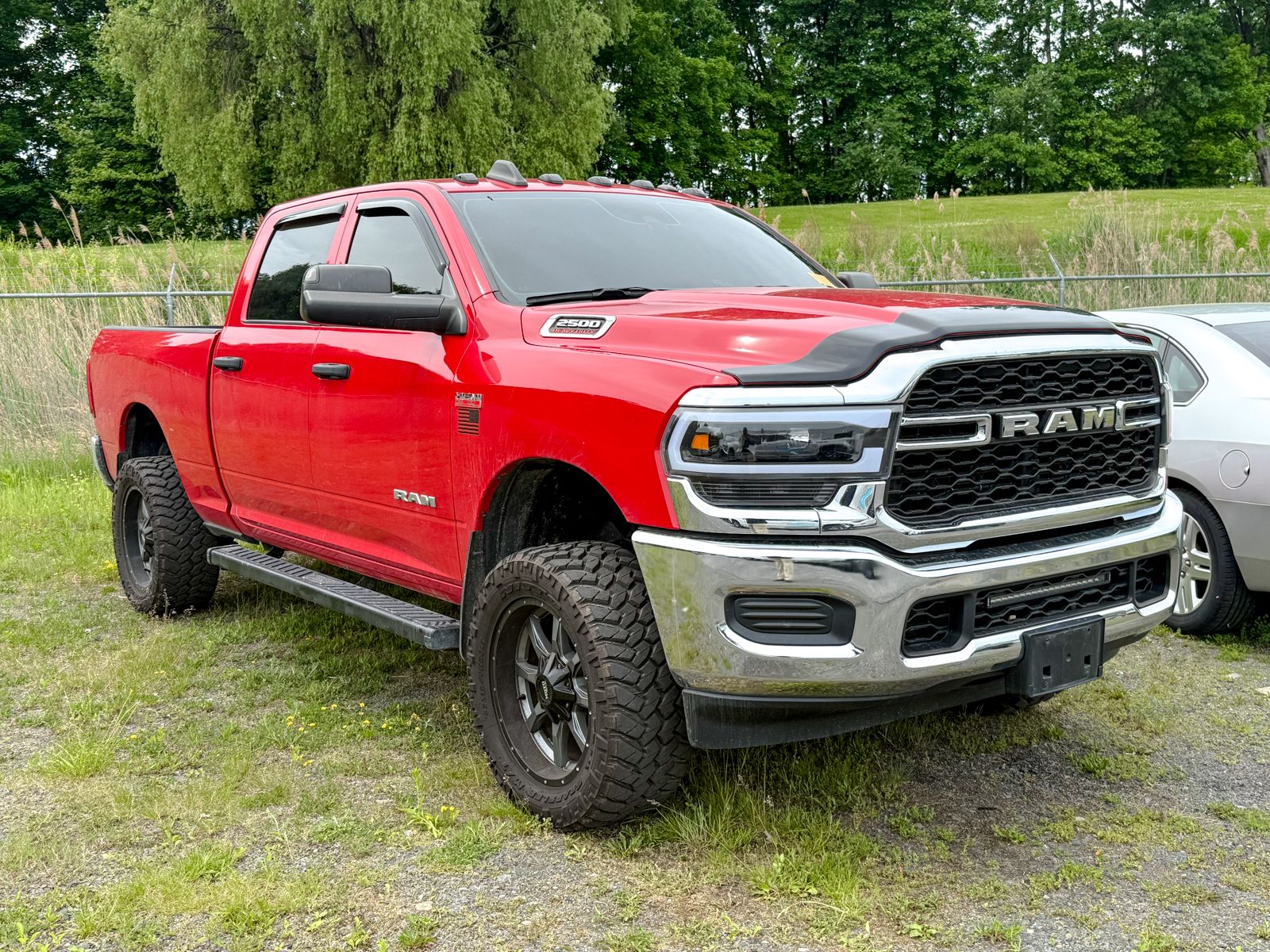 Flame Red Clearcoat 2020 RAM 2500 Tradesman Crew Cab 4WD Pickup Truck Four-Wheel Drive 8-Speed Automatic