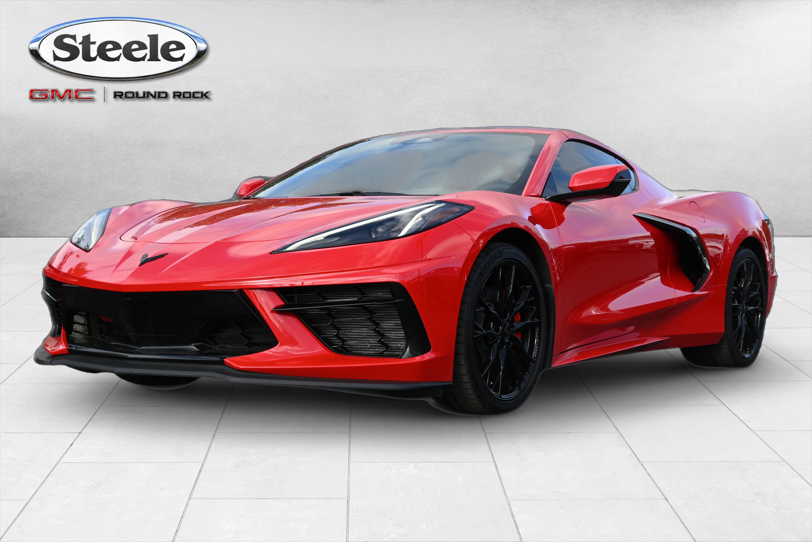 Torch Red 2025 Chevrolet Corvette Coupe Rear-Wheel Drive 8-Speed Dual Clutch