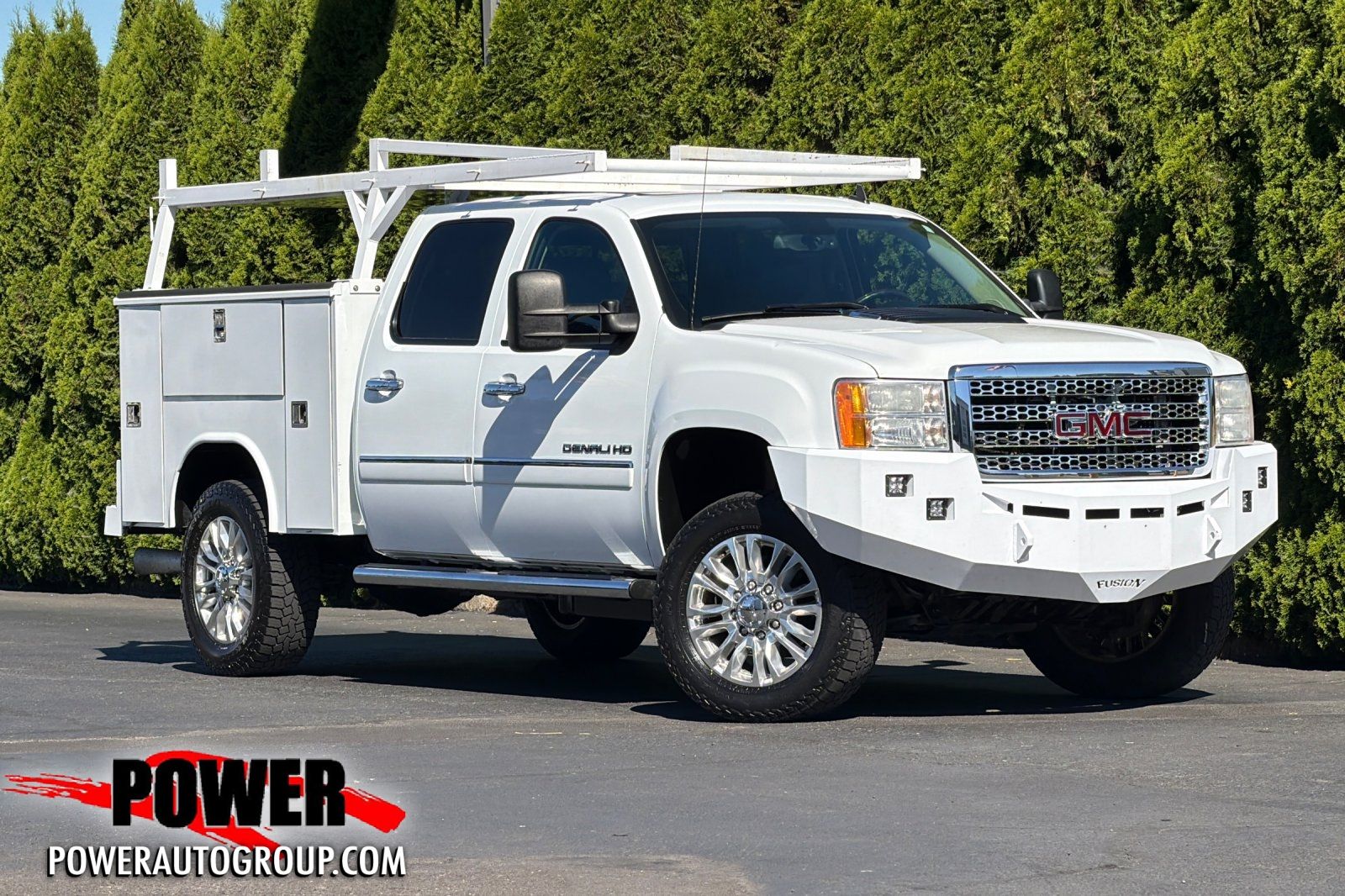 Summit White 2014 GMC Sierra 3500HD Pickup Truck Four-Wheel Drive 6-Speed Automatic