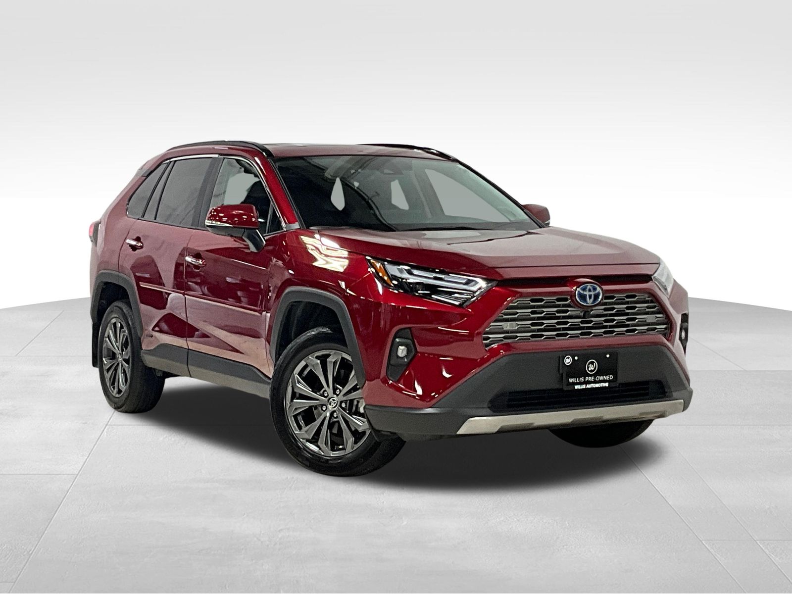 Red (Ruby Flare Pearl) 2024 Toyota RAV4 Hybrid SUV / Crossover All-Wheel Drive Continuously Variable Transmission