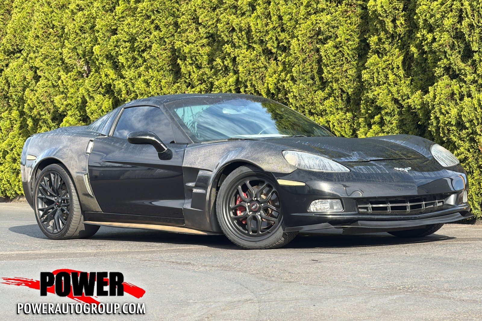 Black 2010 Chevrolet Corvette 1LT Coupe RWD Coupe Rear-Wheel Drive 6-Speed Automatic