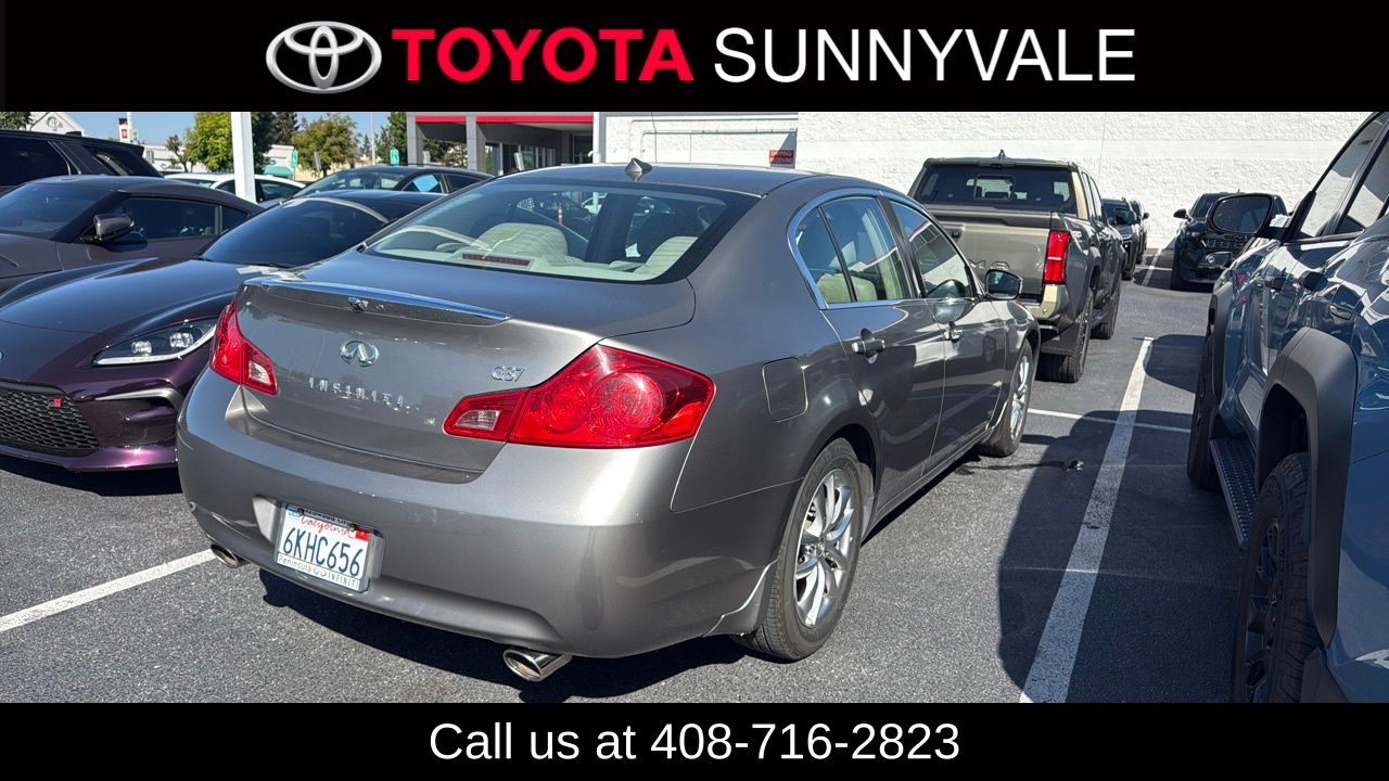Used 2009 INFINITI G Sedan 37 Journey with VIN JNKCV61E29M307332 for sale in Sunnyvale, CA