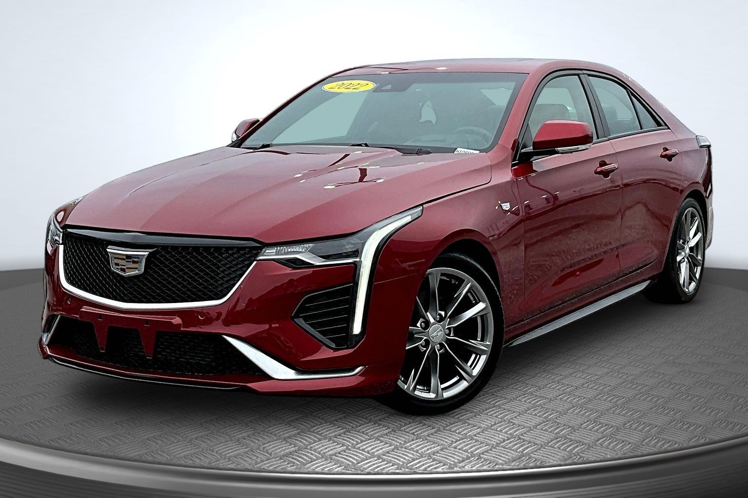 Infrared Tintcoat 2022 Cadillac CT4 Sedan Rear-Wheel Drive 8-Speed Automatic