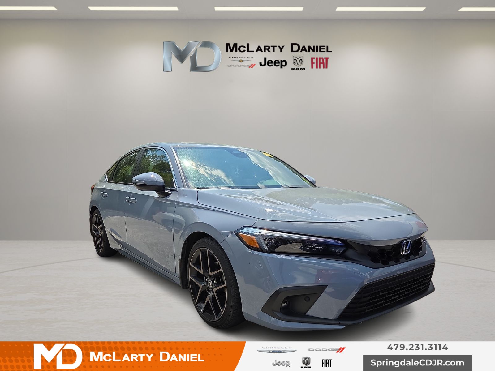 Morning Mist Metallic 2024 Honda Civic Hatchback Hatchback Front-Wheel Drive Continuously Variable Transmission