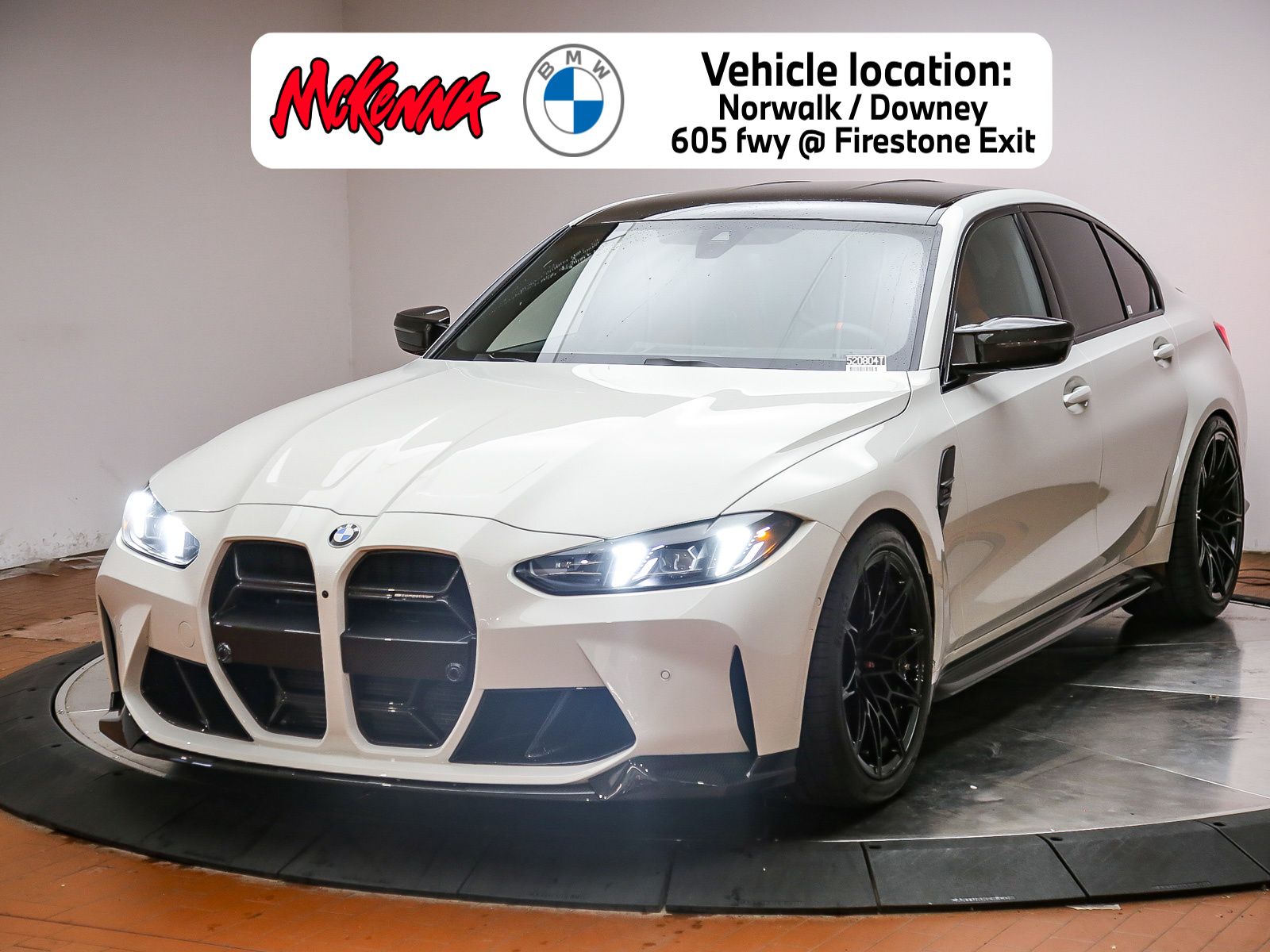 Alpine White 2025 BMW M3 Sedan All-Wheel Drive 8-Speed Automatic