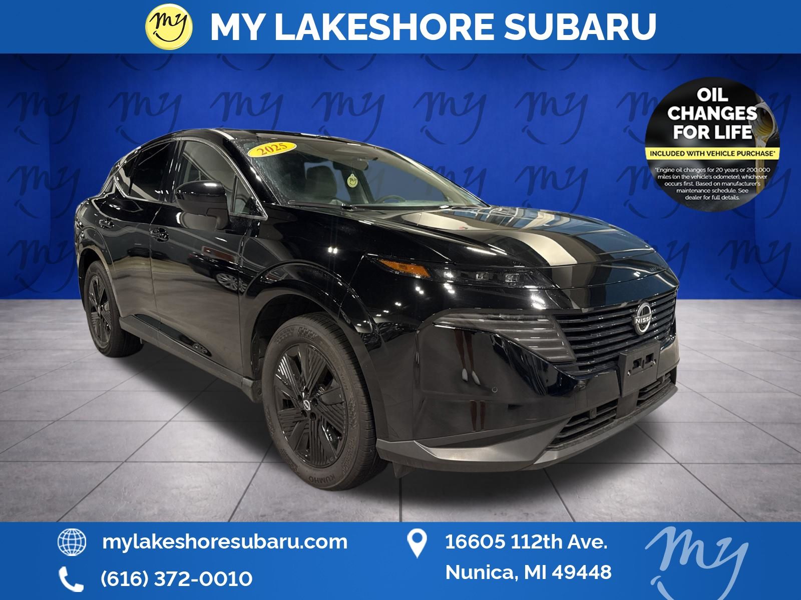 Super Black 2025 Nissan Murano SUV / Crossover All-Wheel Drive 9-Speed Automatic