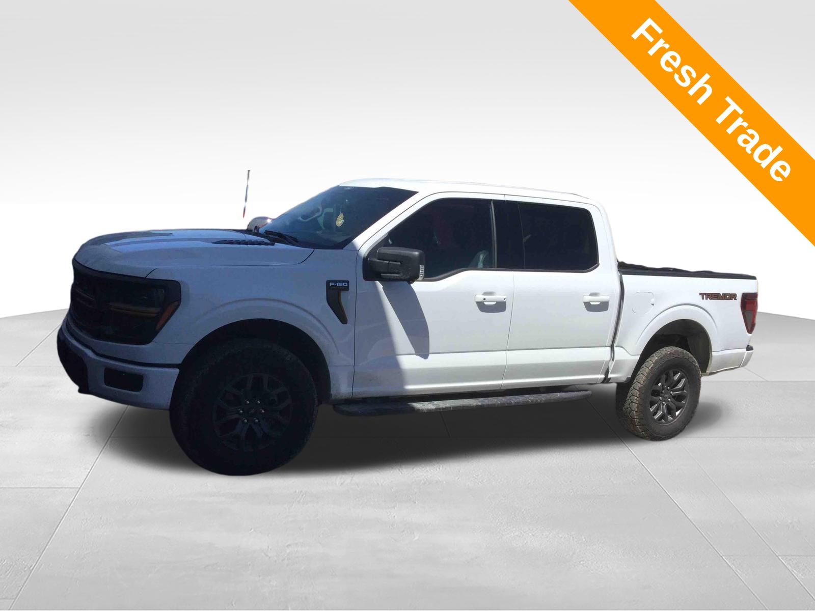 White 2025 Ford F-150 Pickup Truck Four-Wheel Drive Automatic