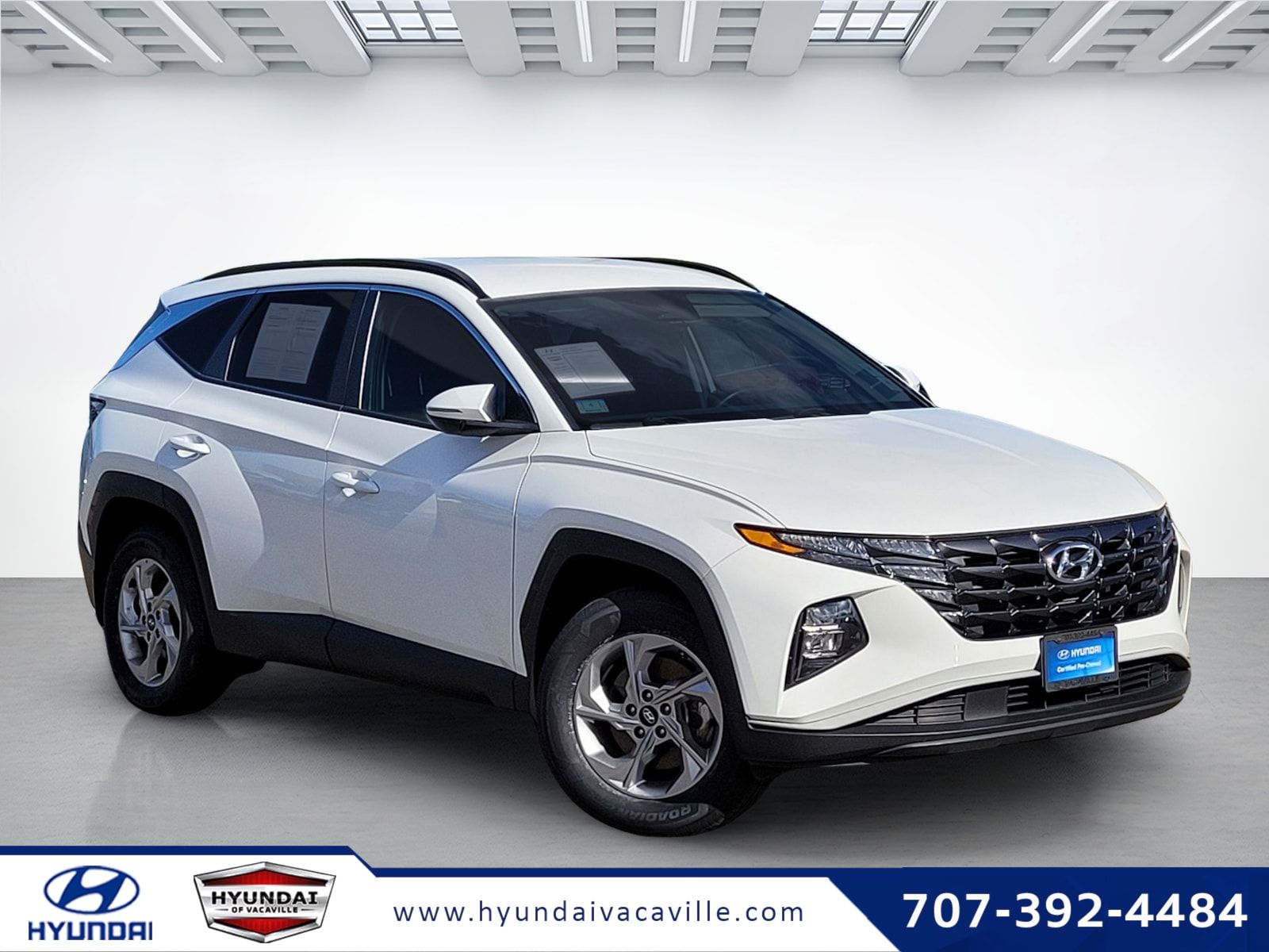 Serenity White Pearl 2023 Hyundai Tucson SEL AWD SUV / Crossover All-Wheel Drive 8-Speed Automatic
