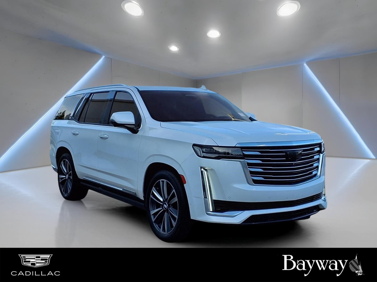 2022 Cadillac Escalade Premium Luxury Platinum White at Bayway Cadillac of The Woodlands