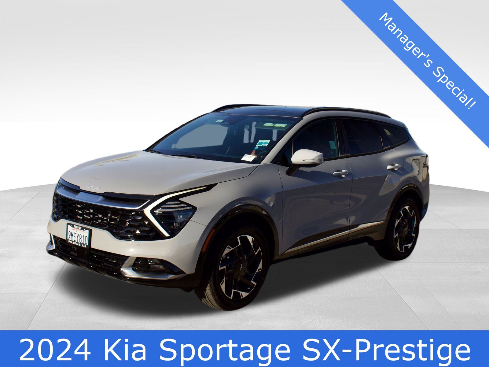 Wolf Gray 2024 Kia Sportage SX Prestige AWD SUV / Crossover All-Wheel Drive 8-Speed Automatic