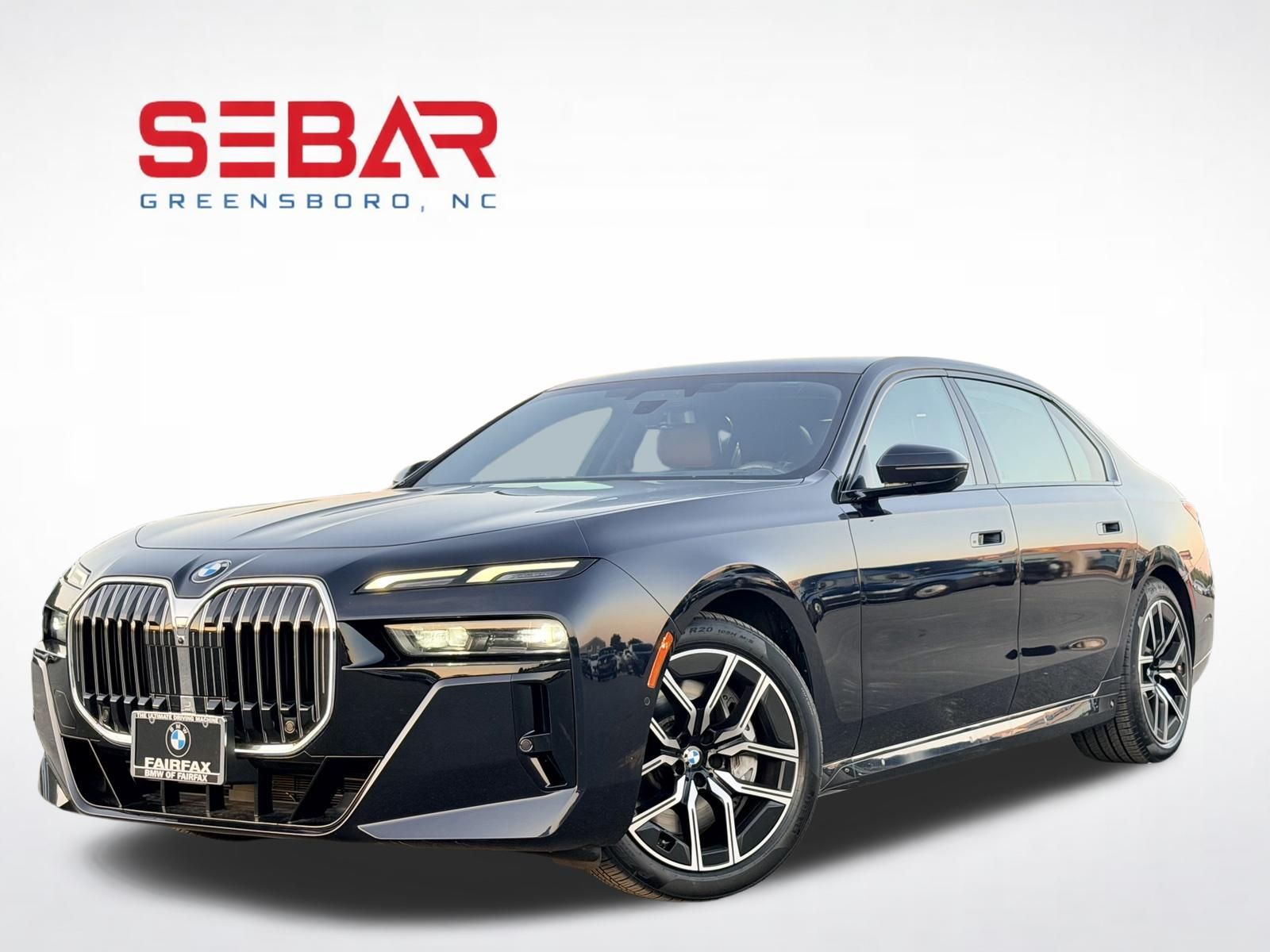 Carbon Black Metallic 2023 BMW 7 Series Sedan All-Wheel Drive 8-Speed Automatic