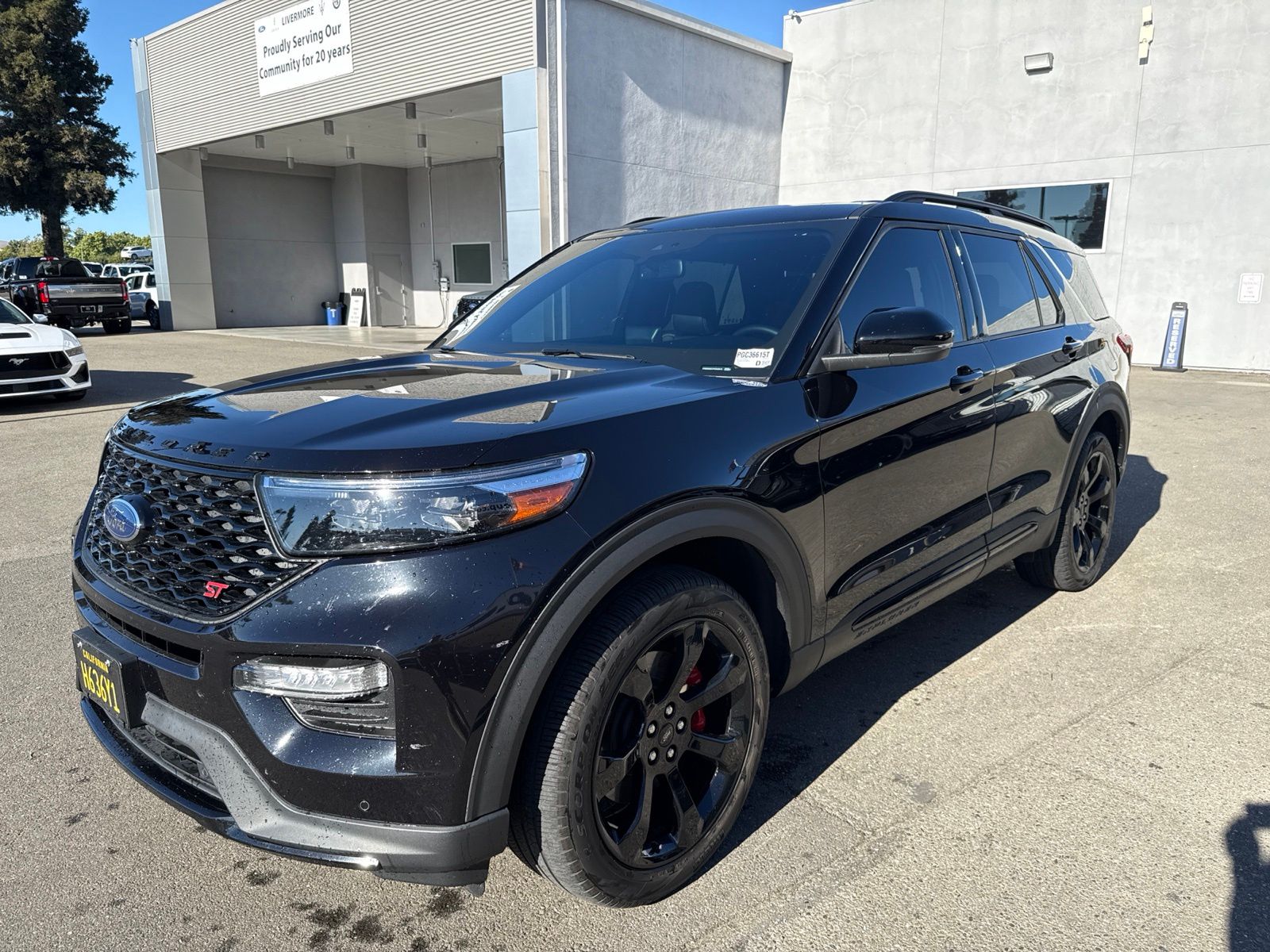 Agate Black Metallic 2023 Ford Explorer SUV / Crossover All-Wheel Drive Automatic