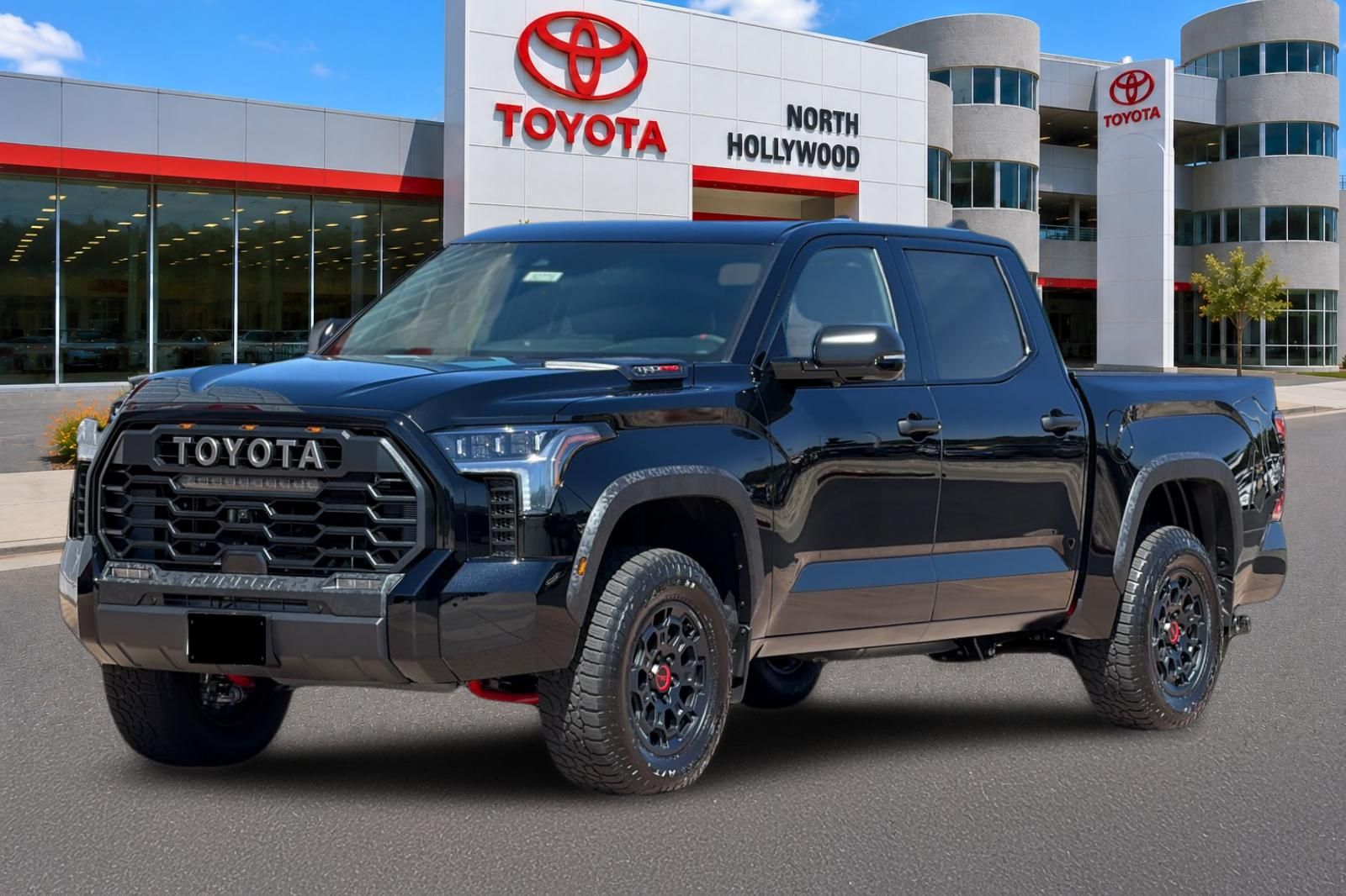 Black 2026 Toyota Tundra Hybrid Pickup Truck Four-Wheel Drive Automatic