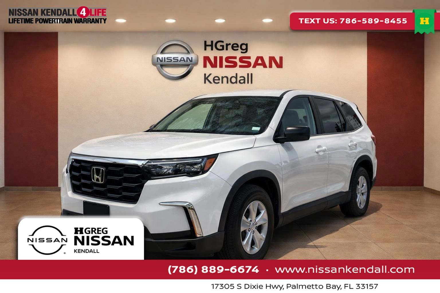 White 2023 Honda Pilot SUV / Crossover Front-Wheel Drive Automatic