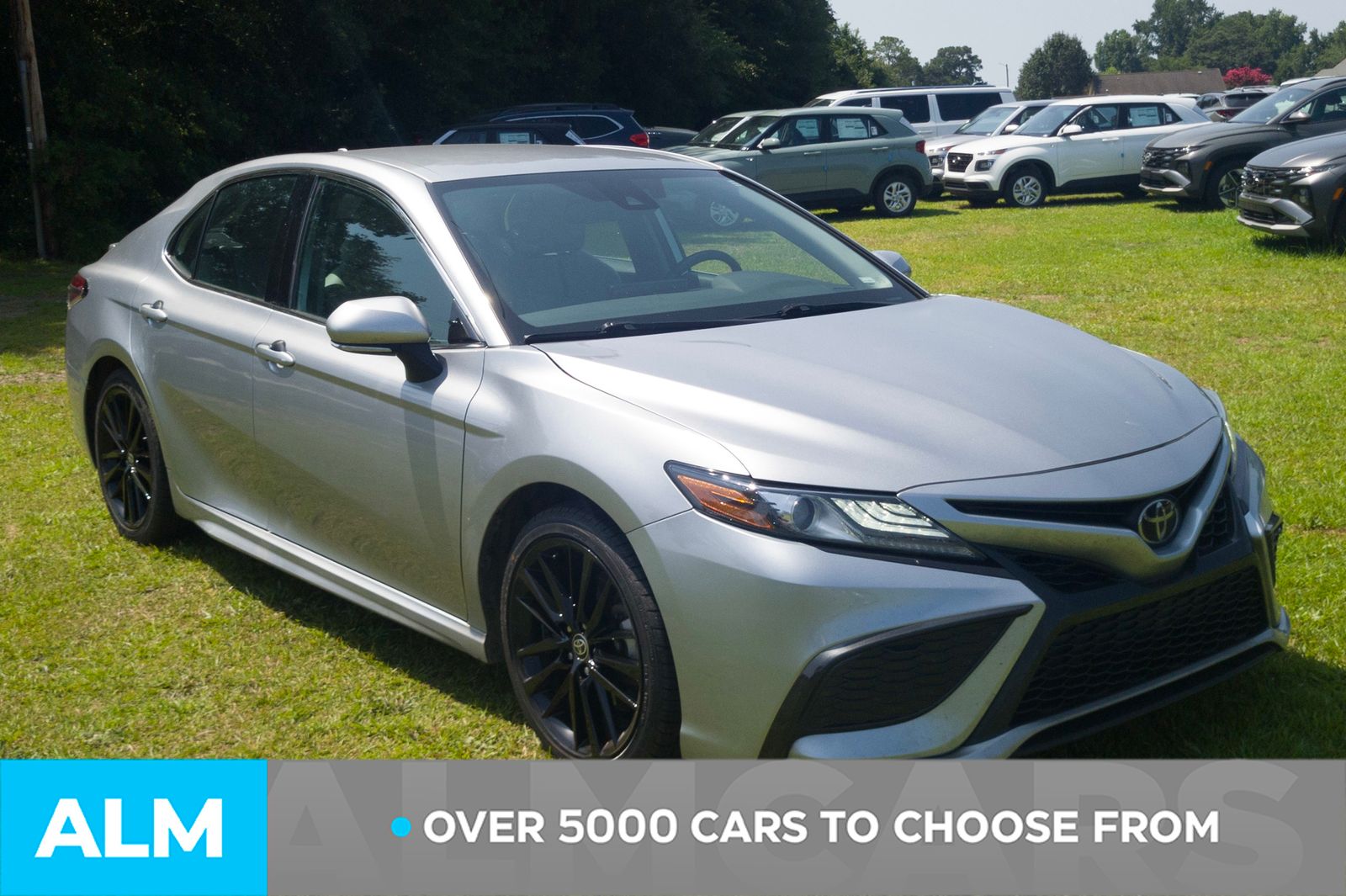 Used 2024 Celestial Silver Metallic Toyota XSE image 3