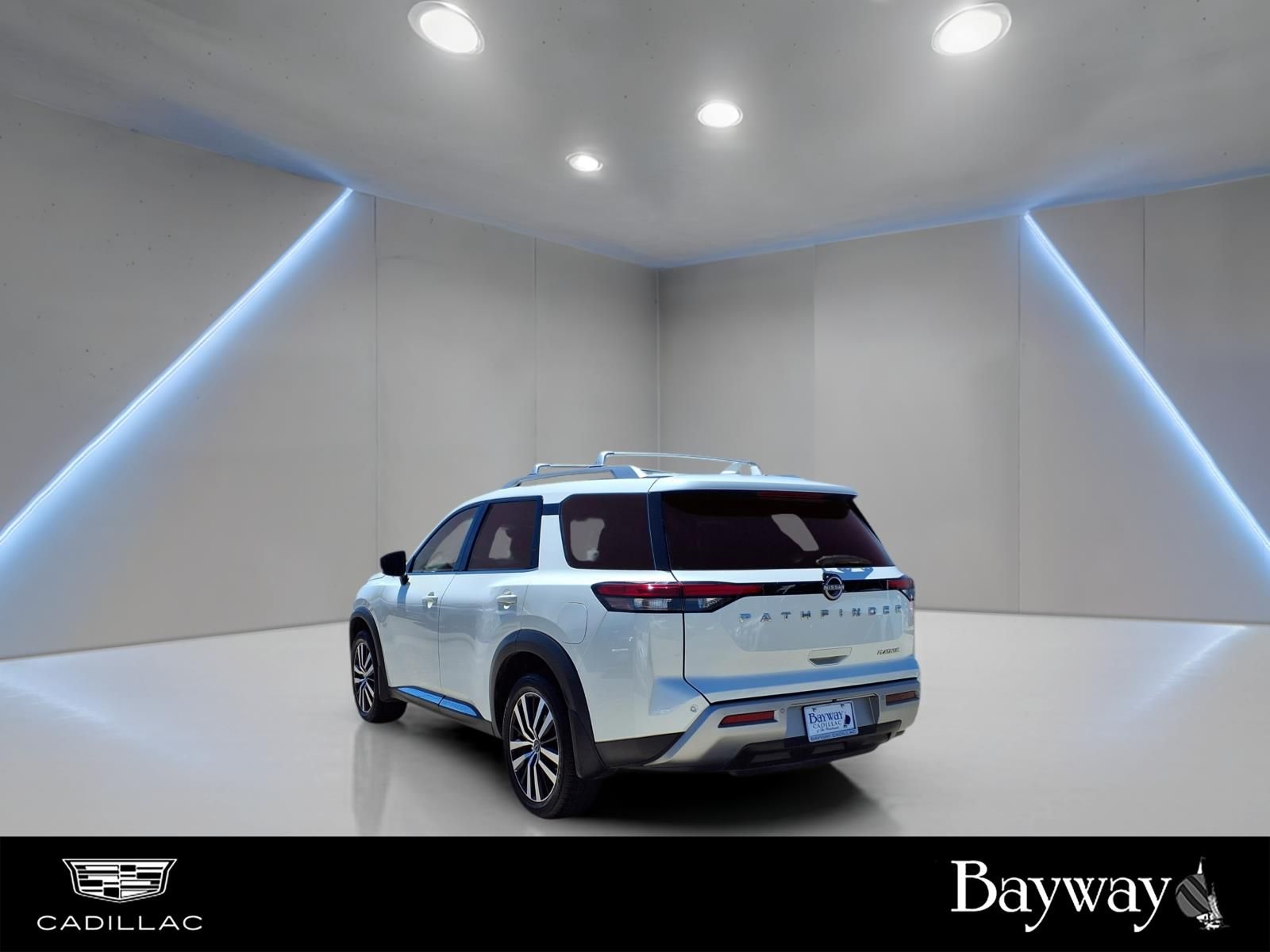 2023 Nissan Pathfinder Platinum White at Central Houston Nissan