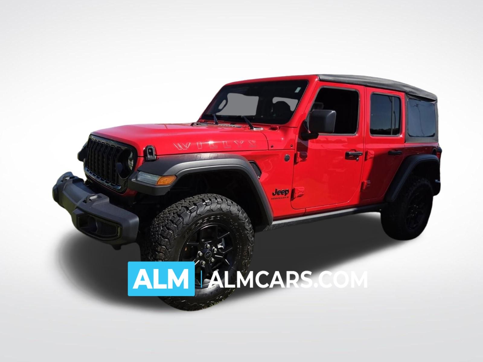Firecracker Red Clearcoat 2026 Jeep Wrangler Willys 4-Door 4WD SUV / Crossover Four-Wheel Drive 8-Speed Automatic
