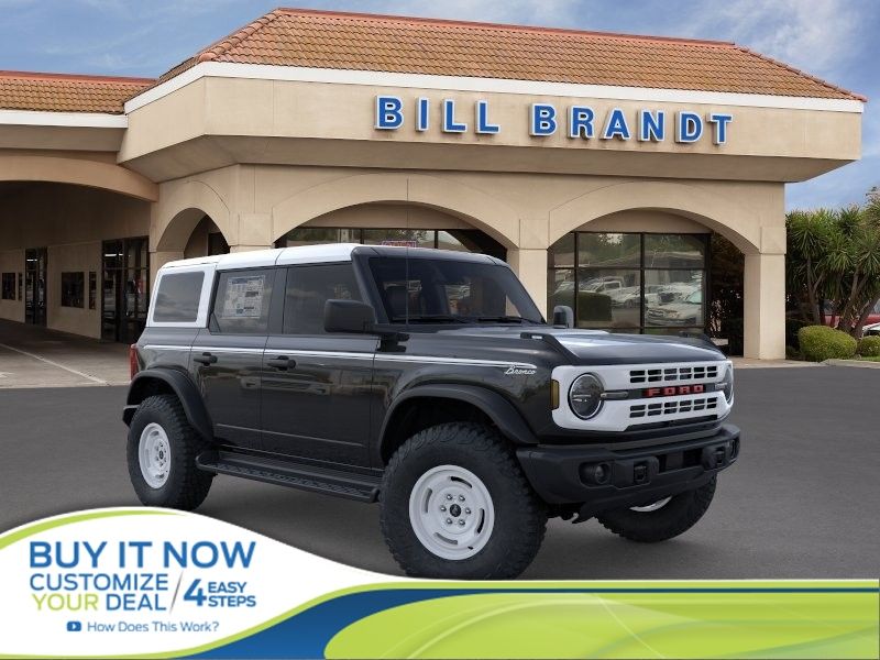 Shadow Black 2025 Ford Bronco Heritage Edition 4-Door 4WD SUV / Crossover Four-Wheel Drive Automatic