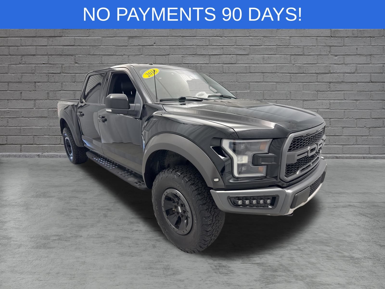 Shadow Black 2018 Ford F-150 Pickup Truck Four-Wheel Drive Automatic
