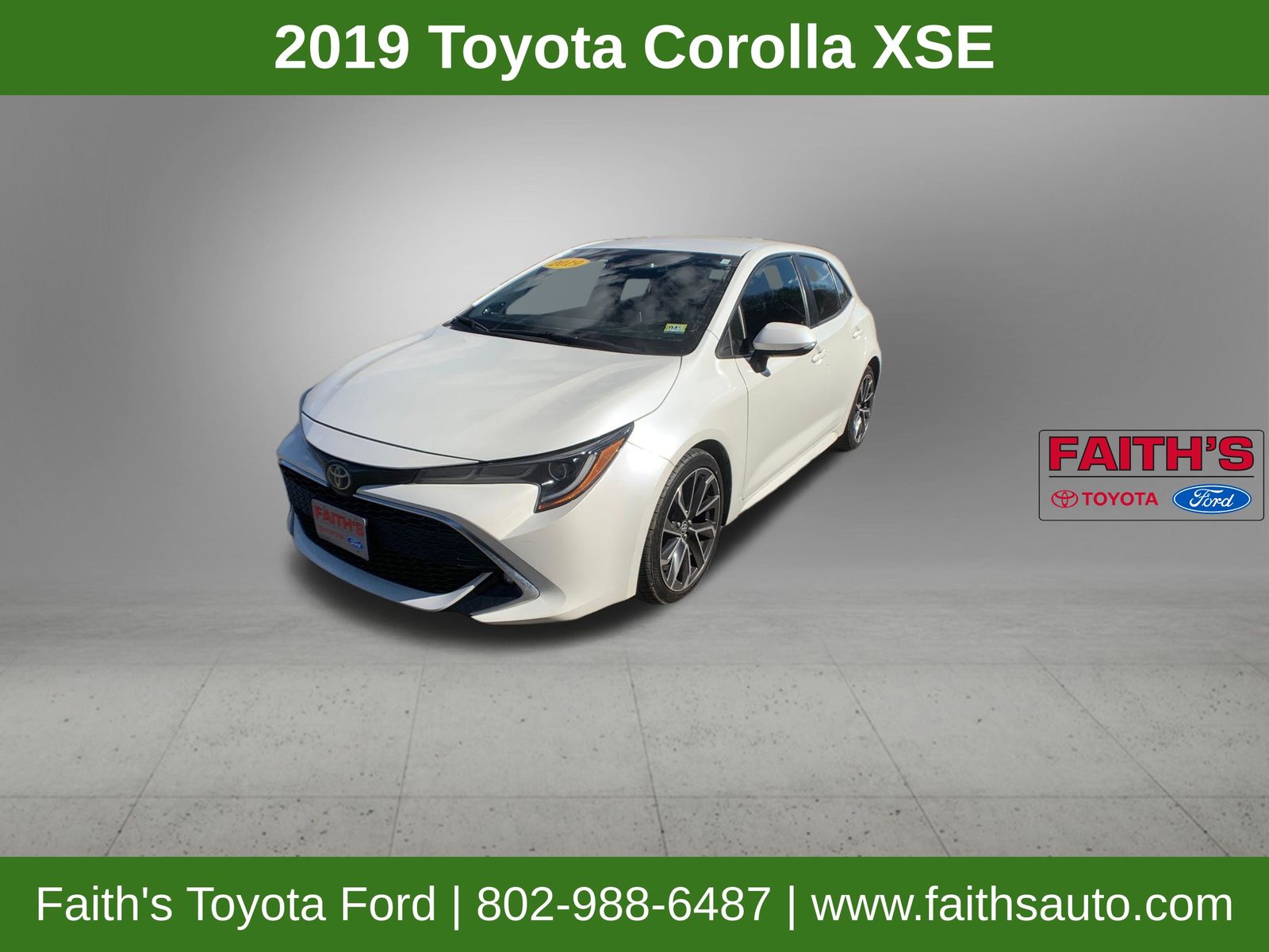 2019 Toyota Corolla Hatchback XSE FWD   