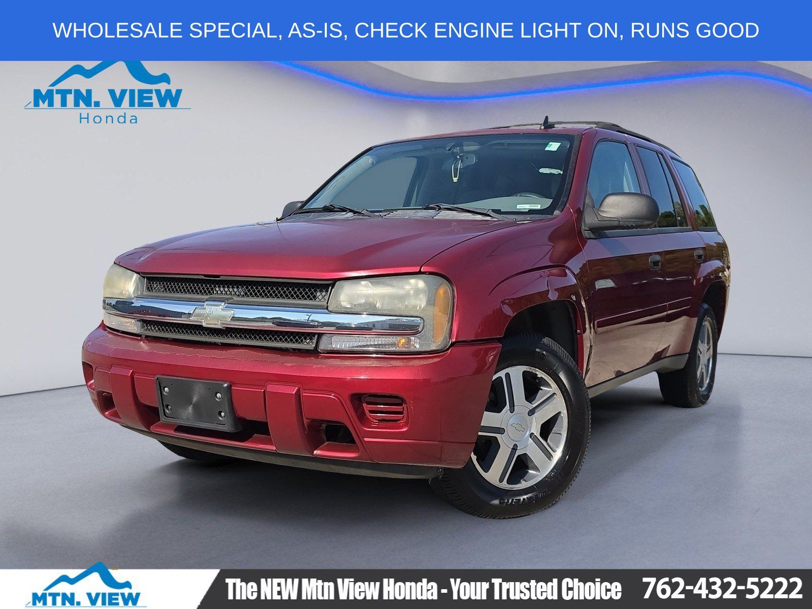 Red Jewel Tintcoat 2006 Chevrolet Trailblazer SUV / Crossover Four-Wheel Drive 4-Speed Automatic Overdrive