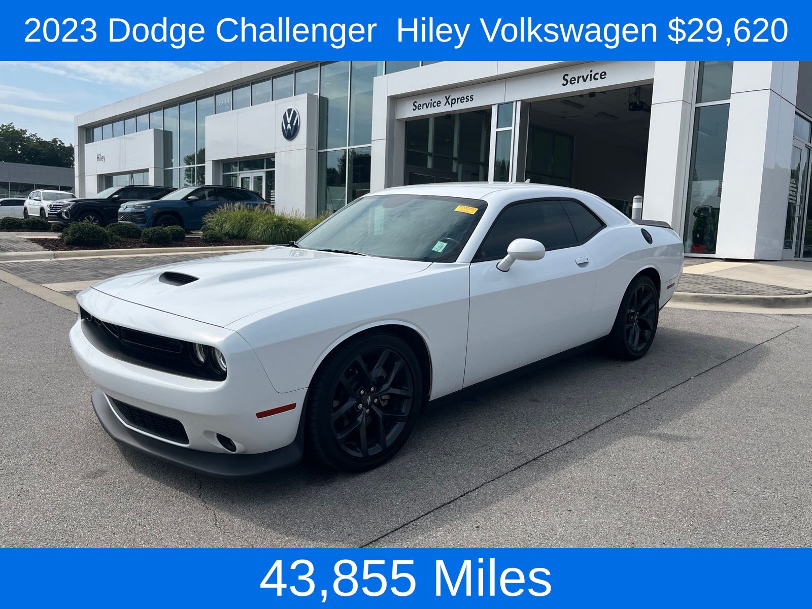 White Knuckle Clearcoat 2023 Dodge Challenger Coupe Rear-Wheel Drive 8-Speed Automatic