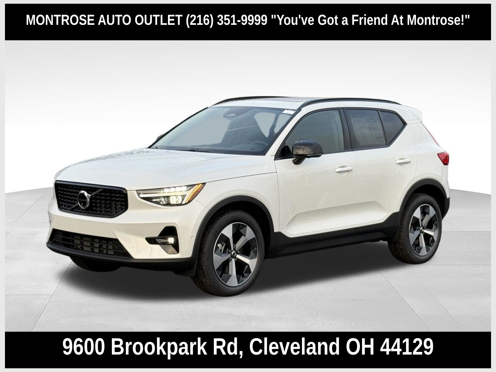 Crystal White 2026 Volvo XC40 SUV / Crossover All-Wheel Drive Automatic