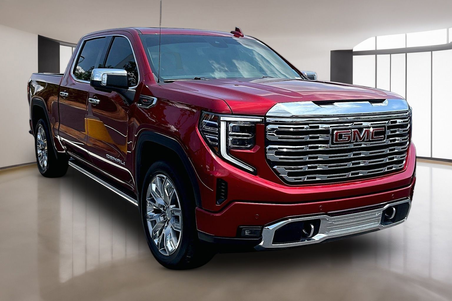 Volcanic Red Tintcoat 2024 GMC Sierra 1500 Pickup Truck Four-Wheel Drive Automatic