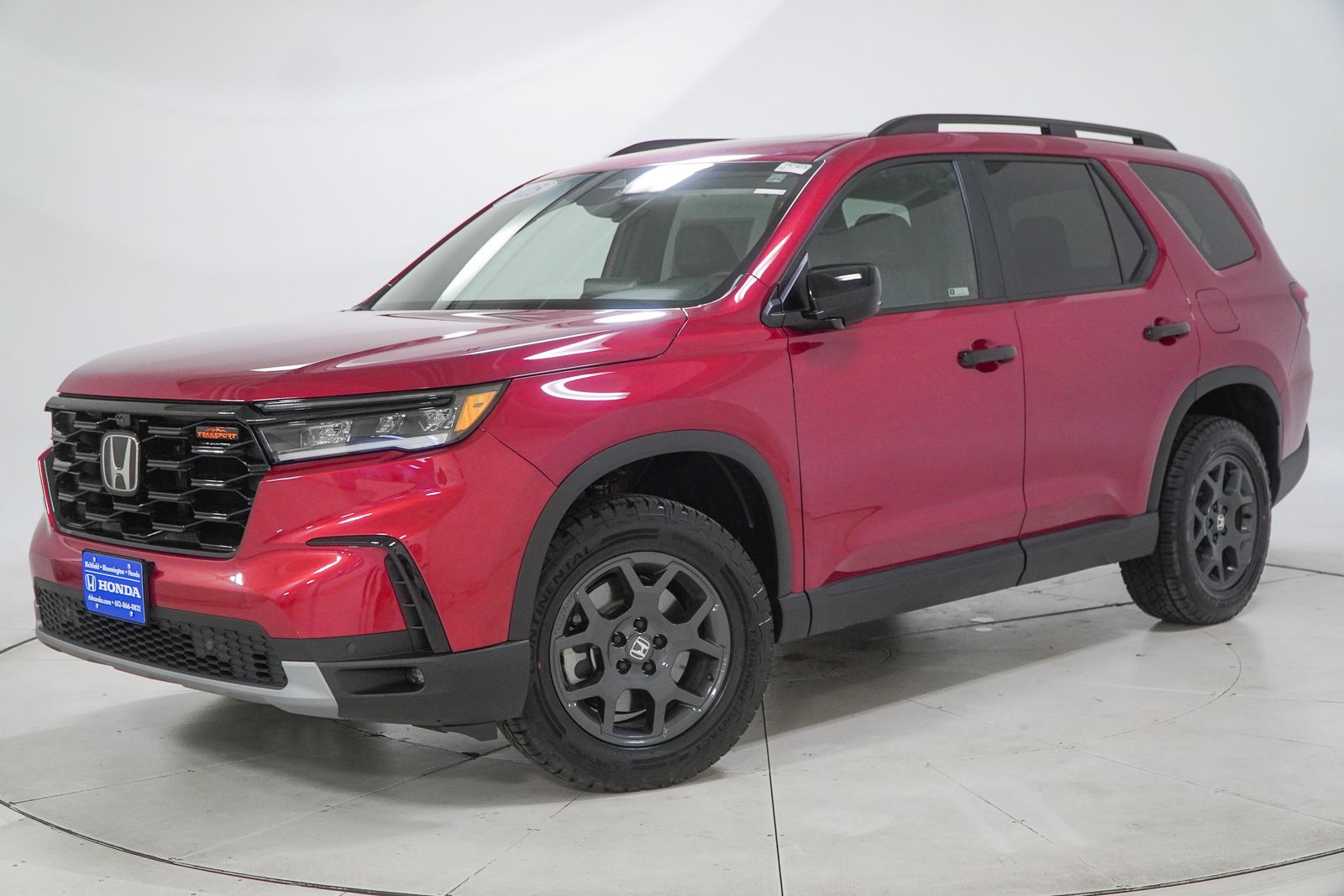 Radiant Red Metallic II 2025 Honda Pilot SUV / Crossover All-Wheel Drive Automatic